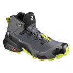 Topánky SALOMON Cross Hike Mid GTX Grey/Yellow