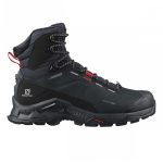 Zimná obuv SALOMON Quest Winter TS CSWP Black/Goji