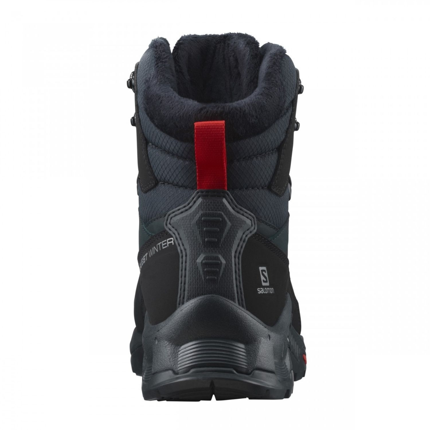 Zimná obuv SALOMON Quest Winter TS CSWP Black/Goji - Zimná obuv - 4