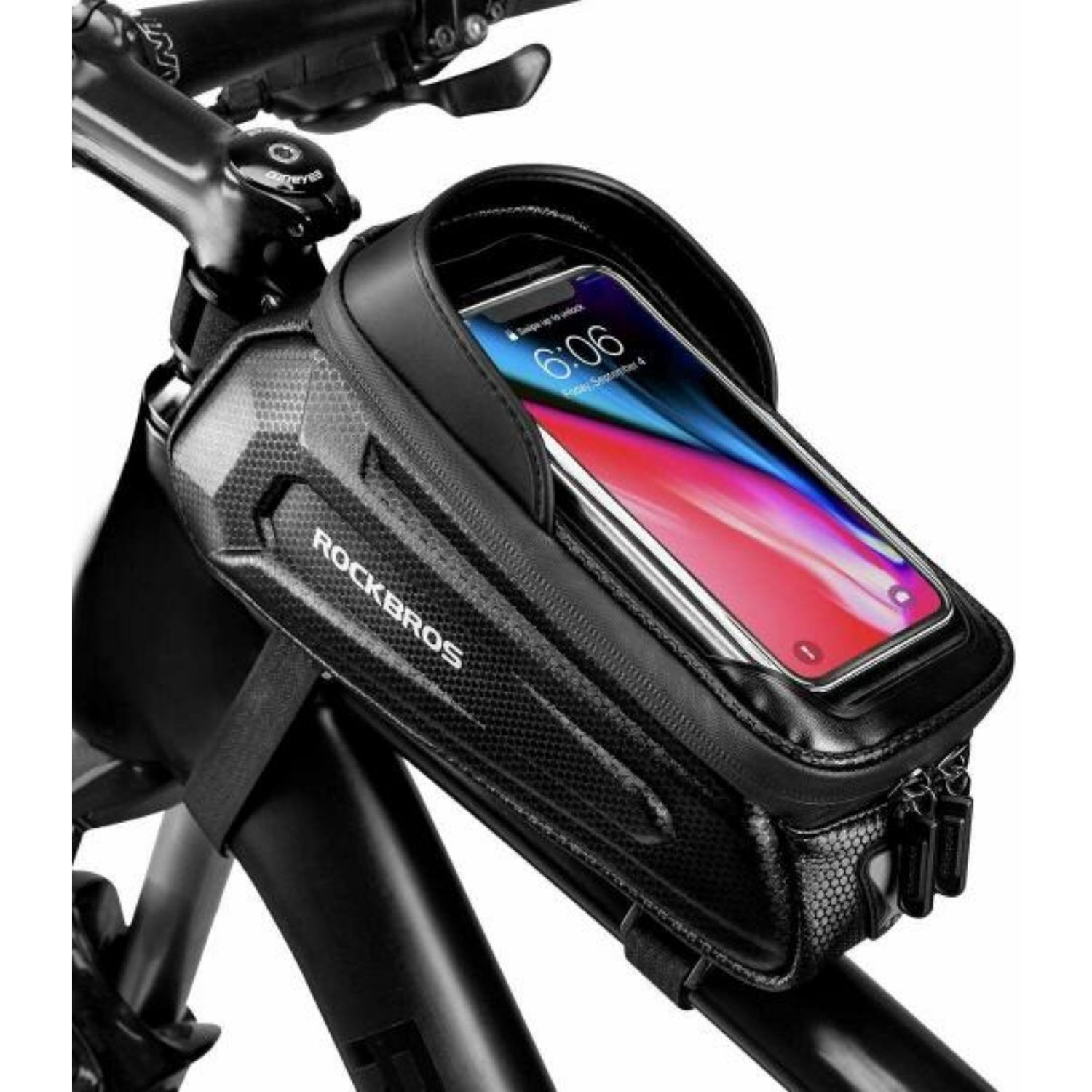 Taška na rám ROCKBROS B68 s puzdrom na mobil - Cyklo tašky - 1