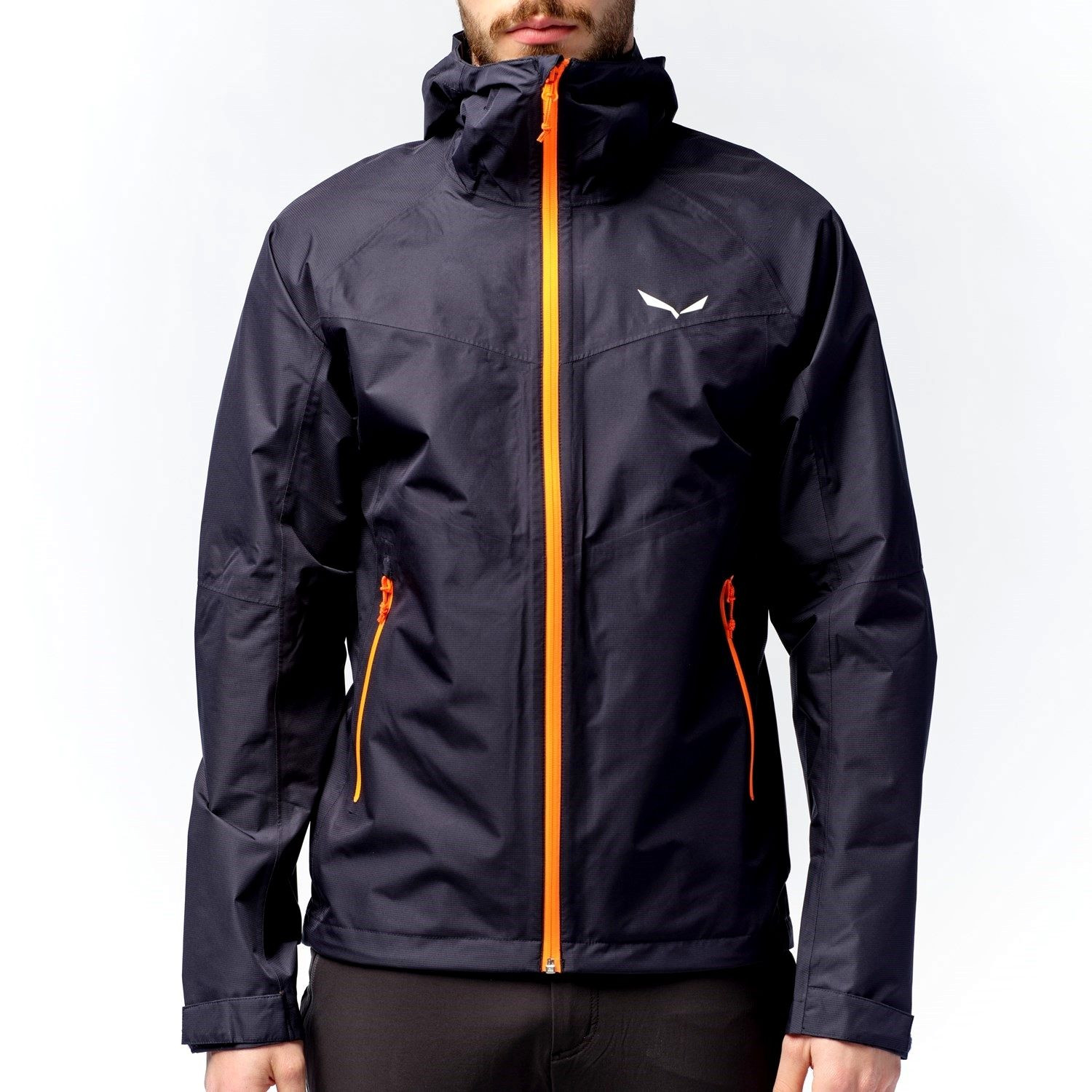 Bunda SALEWA Puez (AQUA 3) PTX M Blue - Bundy na bežky a skialp - 1