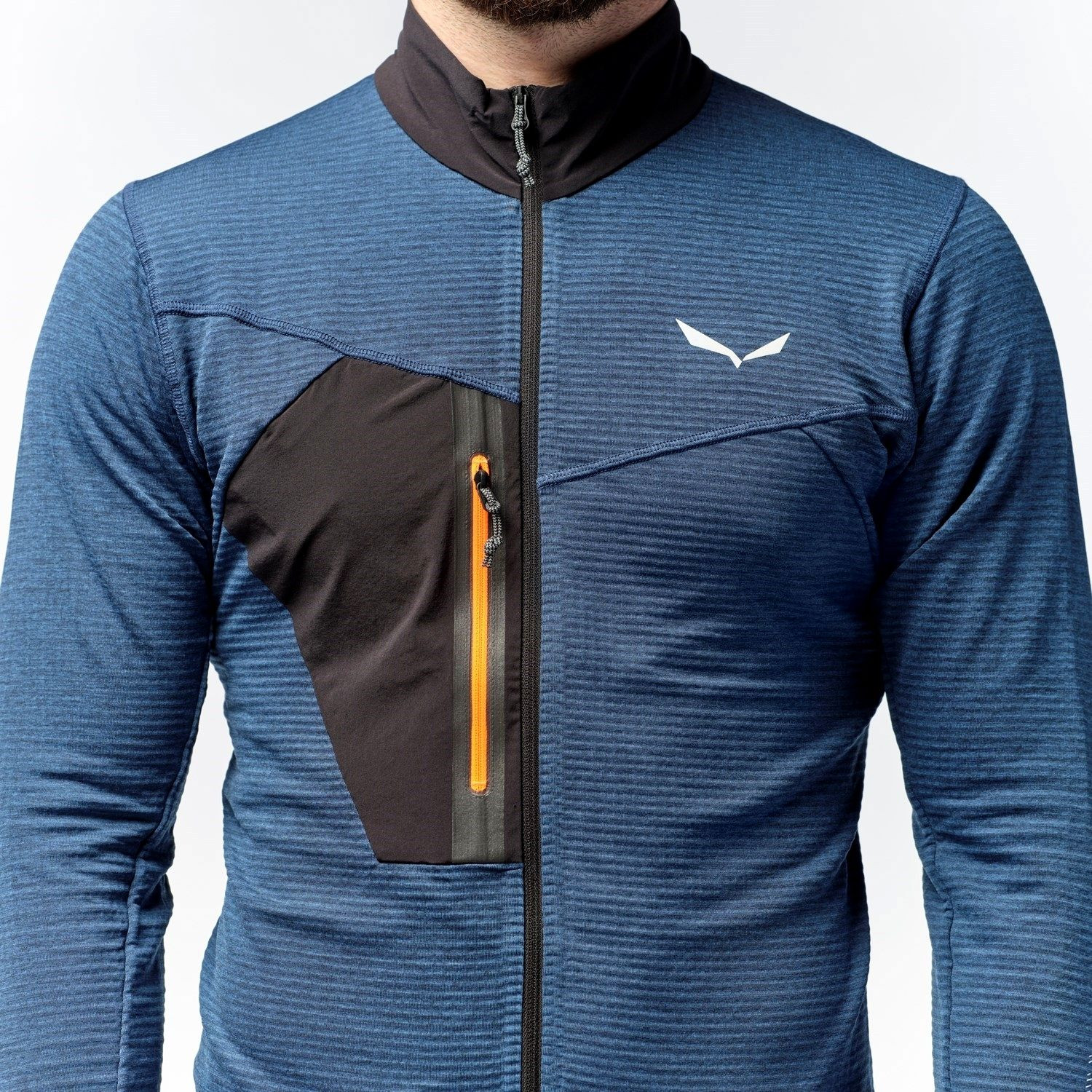 Mikina SALEWA Pedroc Polarlite Blue - Technické mikiny - 2