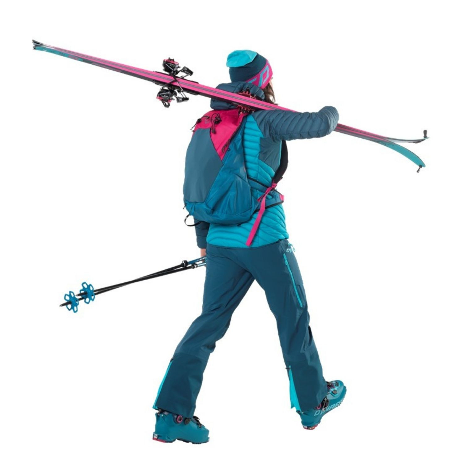 Bunda DYNAFIT Radical Down RDS Hooded Jacket W - Bundy na bežky a skialp - 3