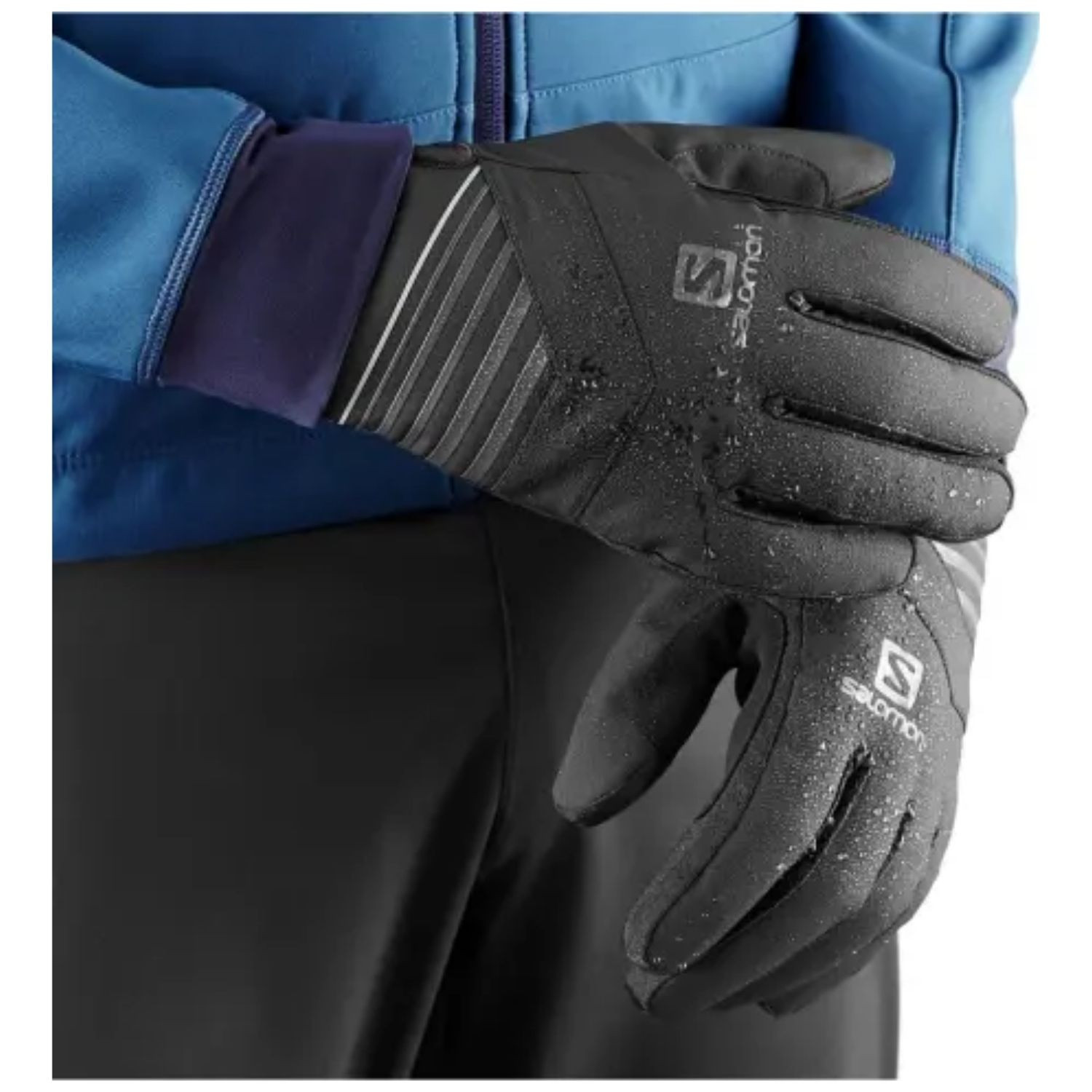 Rukavice SALOMON RS Warm Glove U Black - Rukavice na bežky a skialp - 2