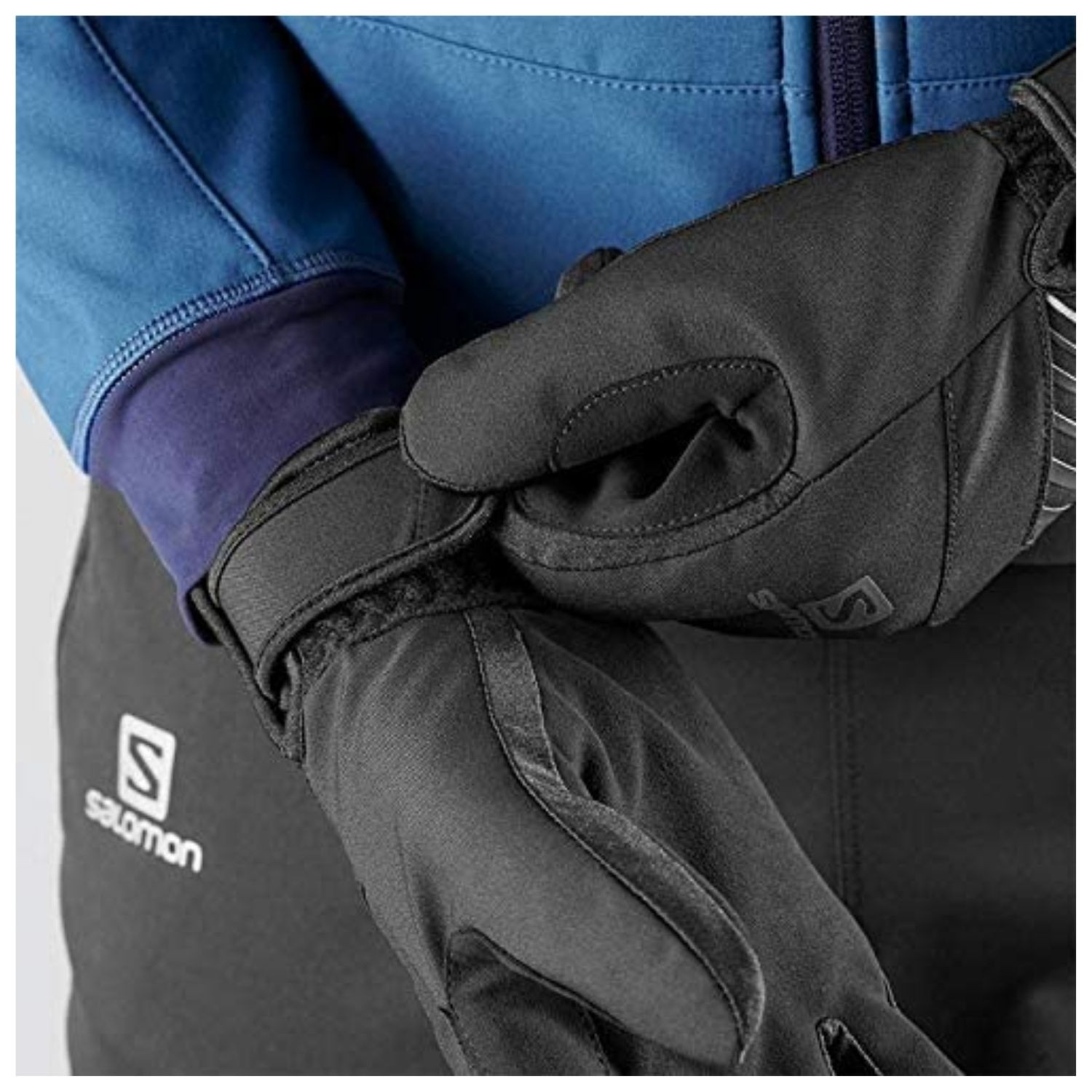 Rukavice SALOMON RS Warm Glove U Black - Rukavice na bežky a skialp - 3