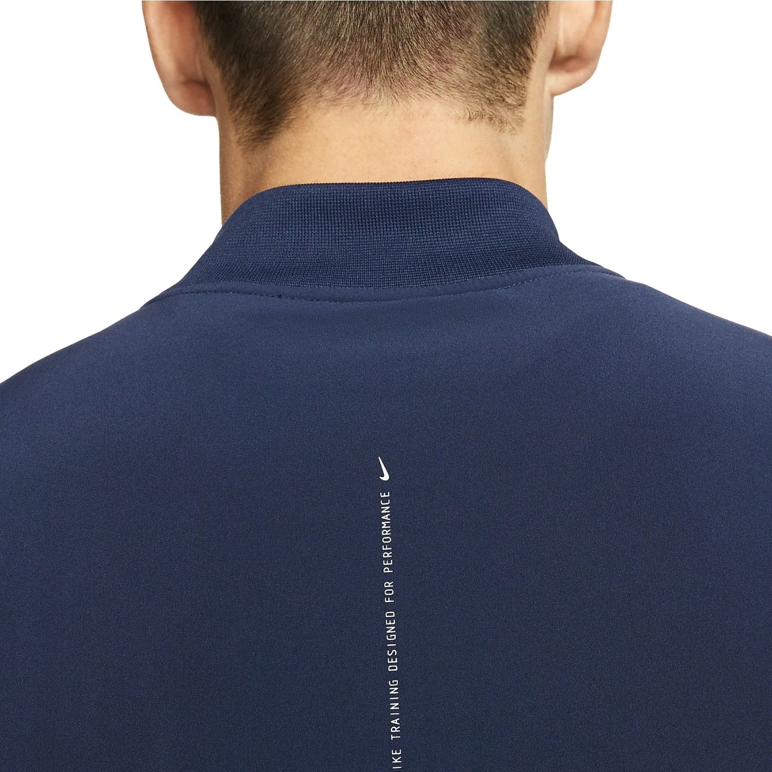Mikina NIKE Dri-FIT Men's Long-Sleeve Blue - Mikiny bez kapucne - 4
