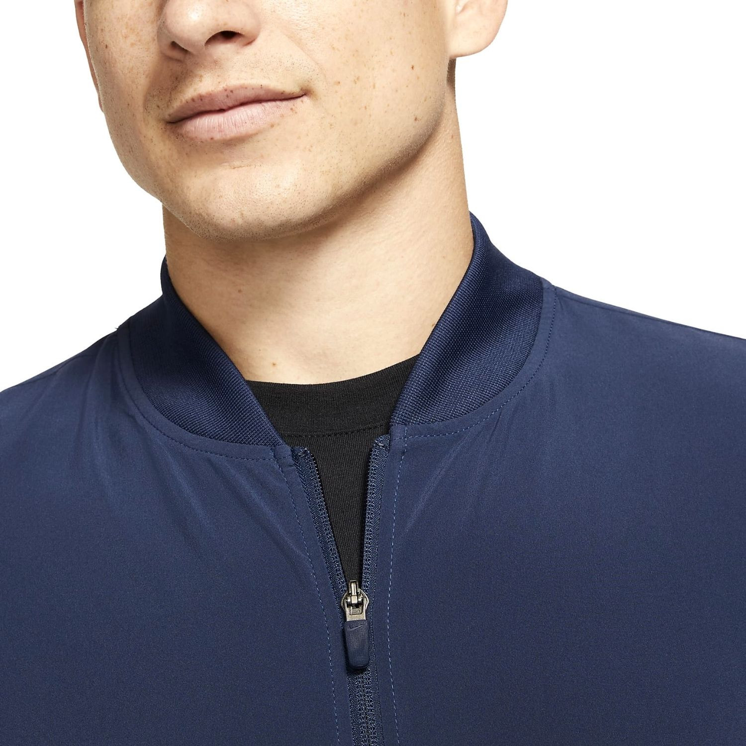 Mikina NIKE Dri-FIT Men's Long-Sleeve Blue - Mikiny bez kapucne - 3