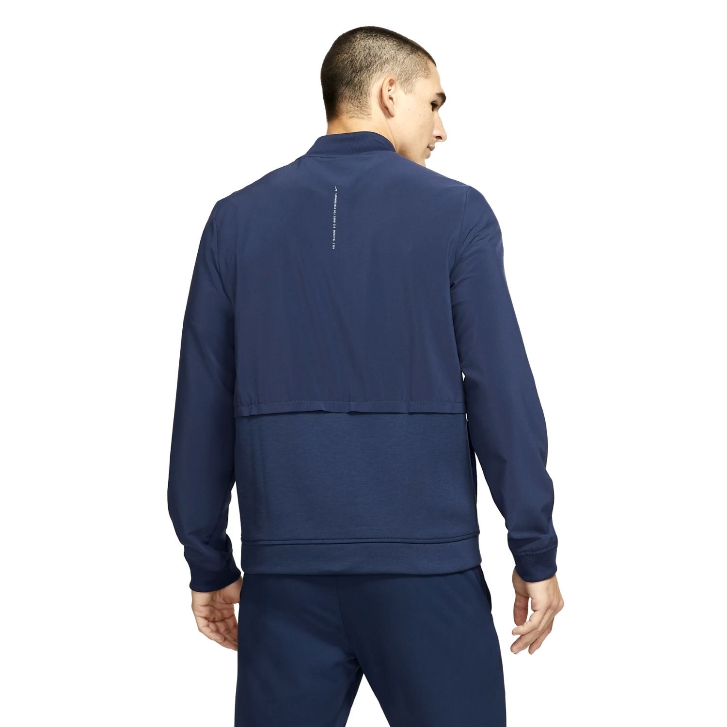 Mikina NIKE Dri-FIT Men's Long-Sleeve Blue - Mikiny bez kapucne - 2