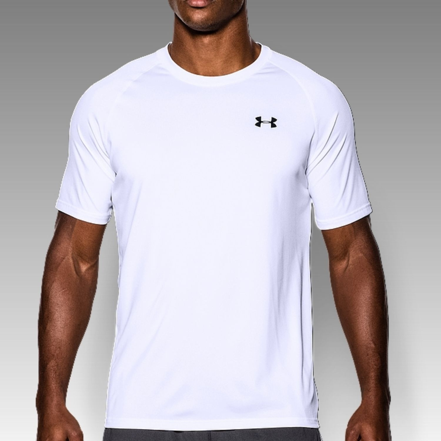Tričko UNDER ARMOUR Tech SS Tee White - OBLEČENIE - 1