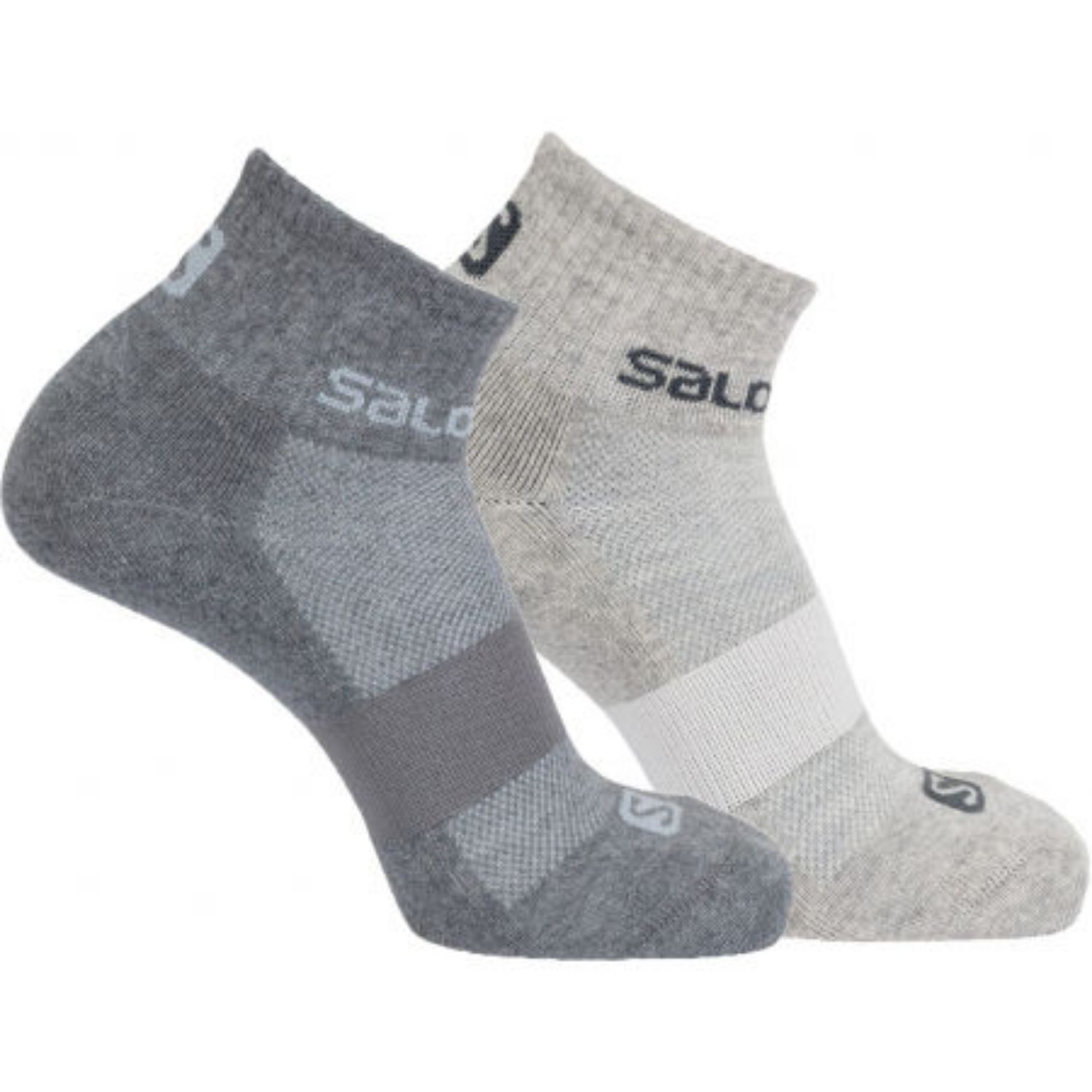 Ponožky SALOMON Evasion 2-Pack Grey - Ponožky - stredné - 1