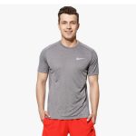 Tričko NIKE Dry Miler Running Grey
