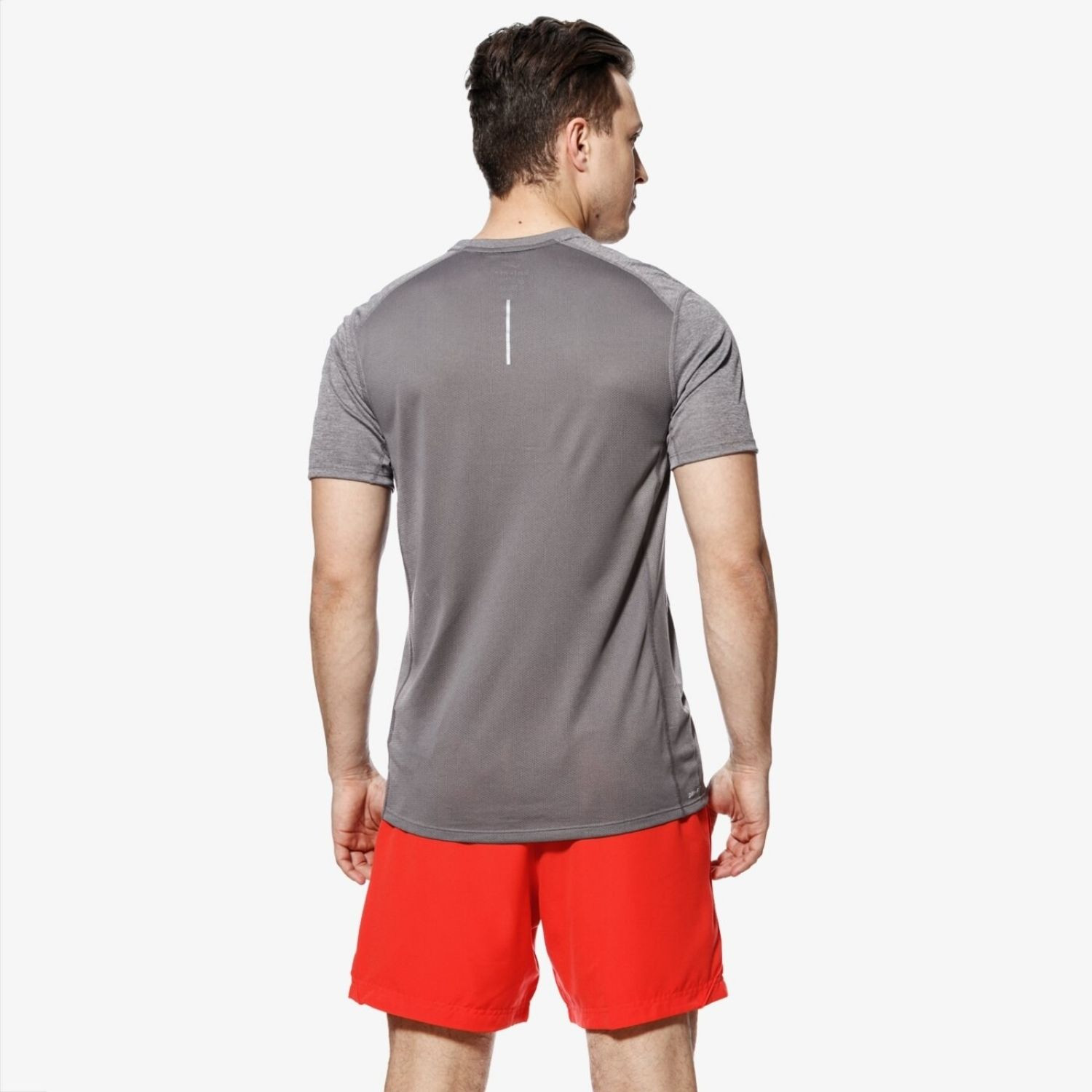 Tričko NIKE Dry Miler Running Grey - NIKE - 2