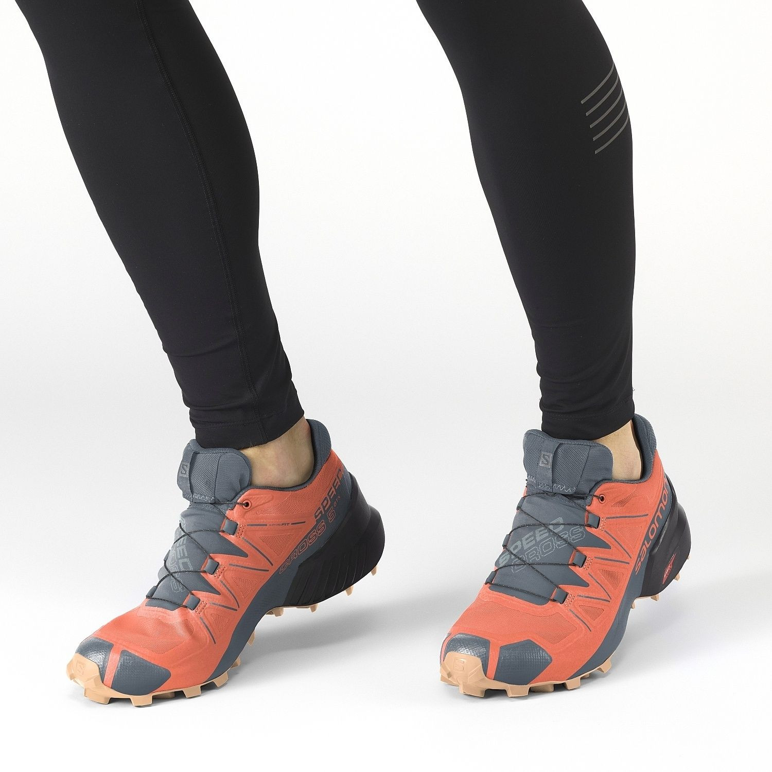 Obuv SALOMON Speedcross 5 GTX W Persimon - Športová obuv - 7