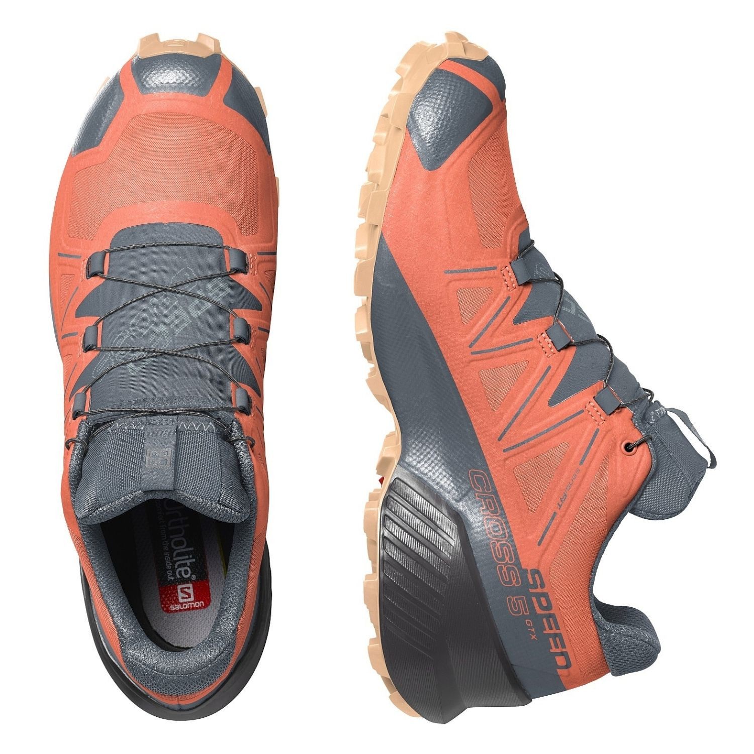 Obuv SALOMON Speedcross 5 GTX W Persimon - Športová obuv - 6