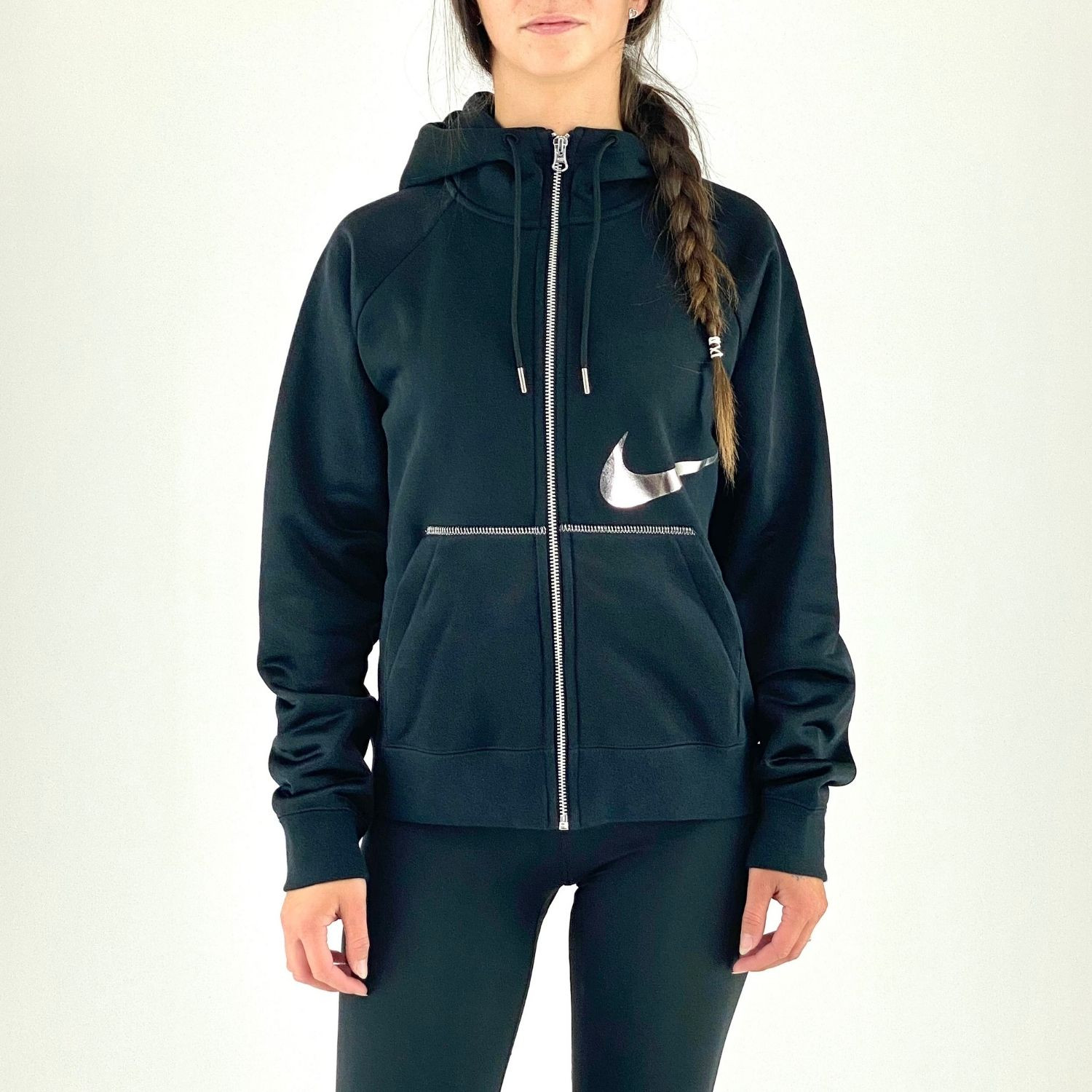 Mikina NIKE W NSW ICN Clsh FZ FLC - Mikiny s kapucňou - 1