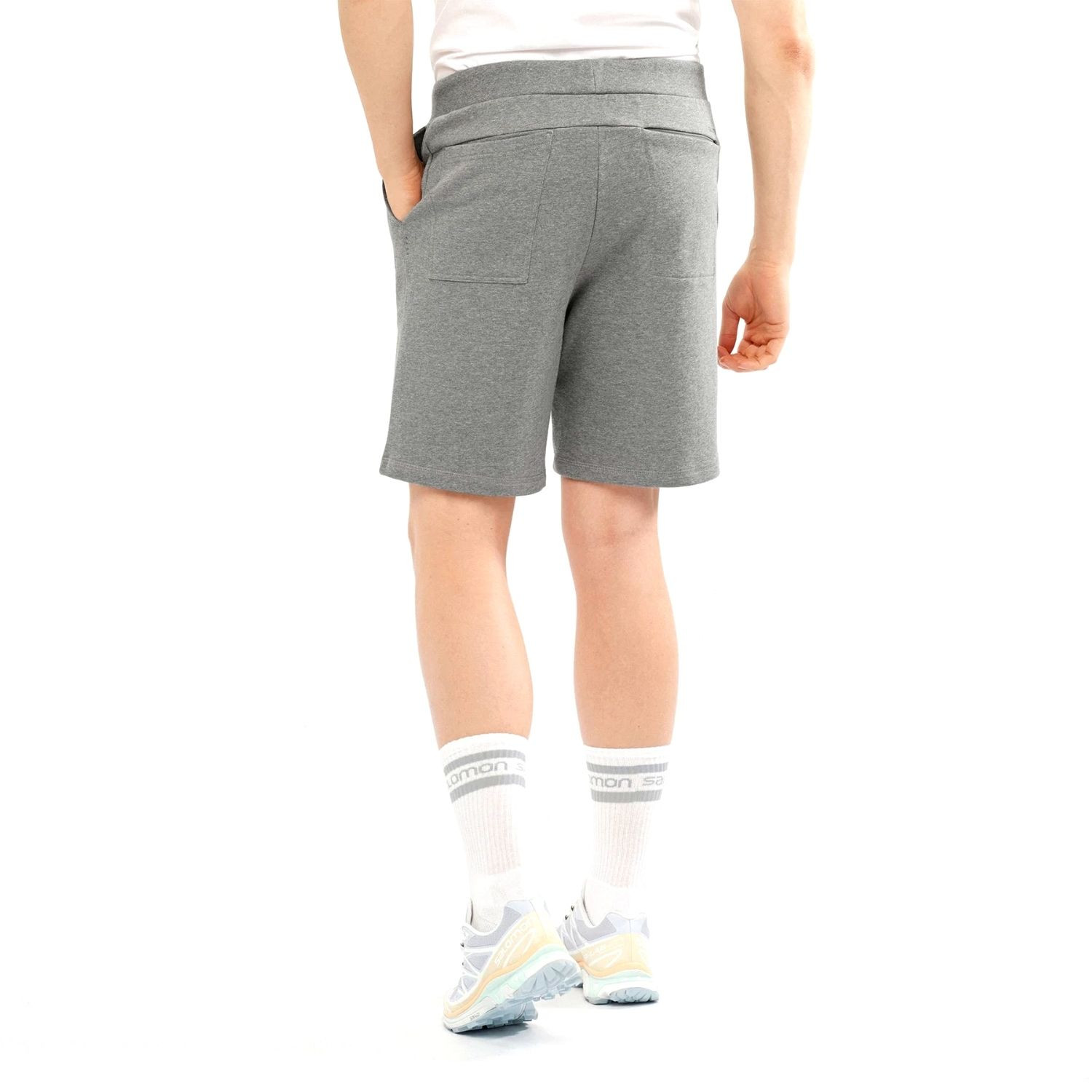 Kraťasy SALOMON Outlife Track Short Grey - Kraťasy & Šortky - 2