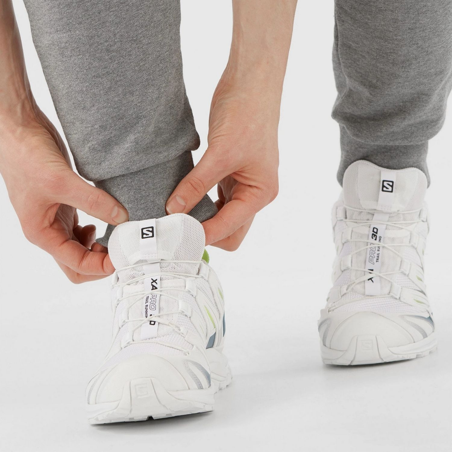 Tepláky SALOMON Outlife Track Pant Grey - Tepláky - 9
