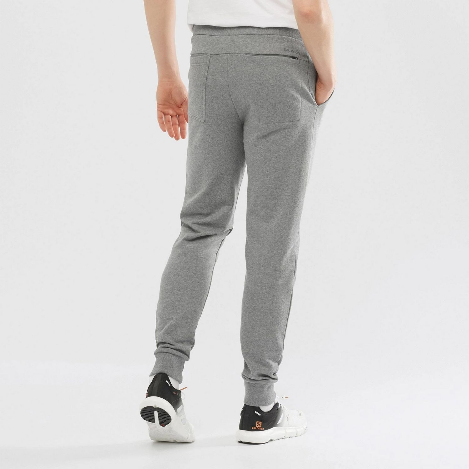Tepláky SALOMON Outlife Track Pant Grey - Tepláky - 2