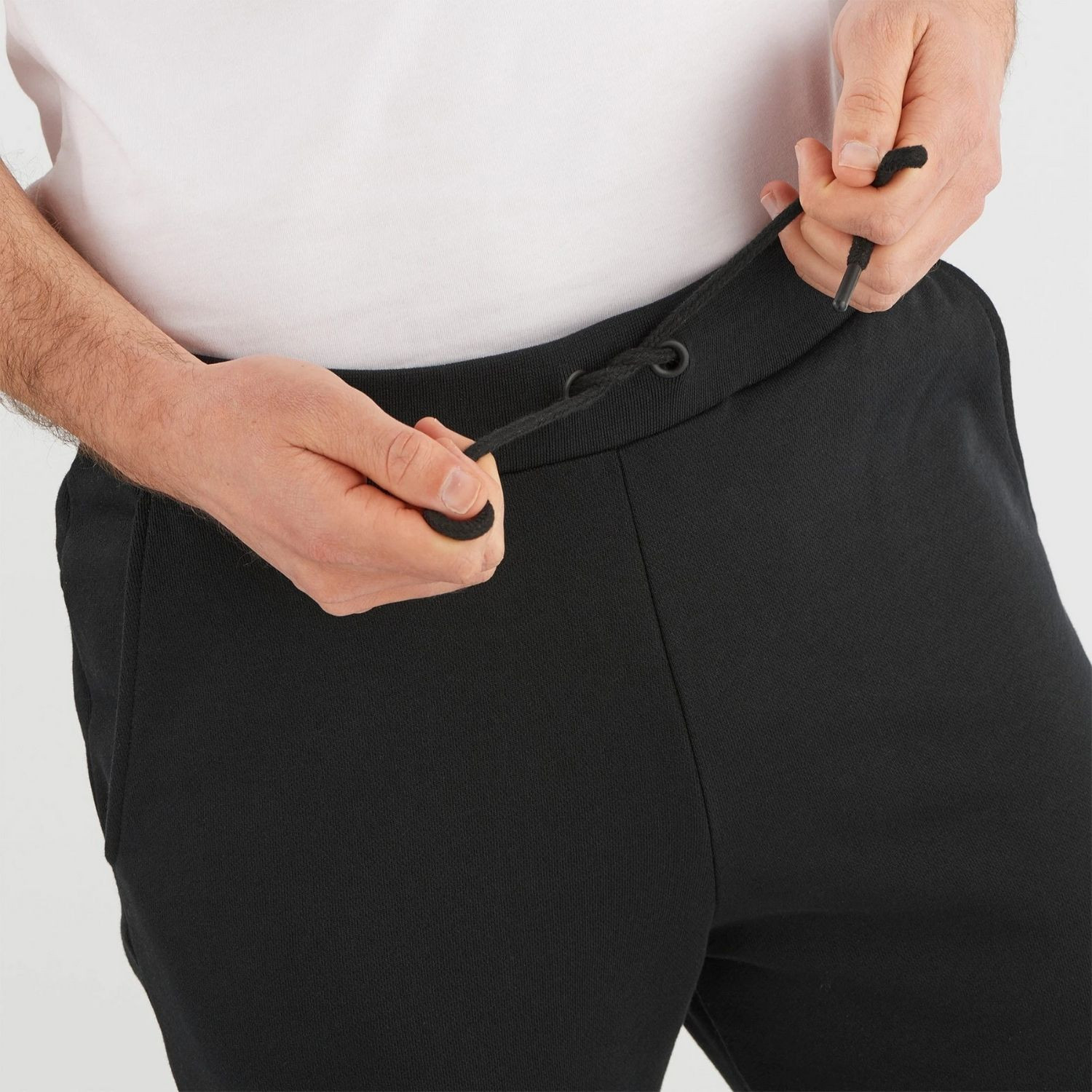 Tepláky SALOMON Outlife Track Pant Black - Tepláky - 4