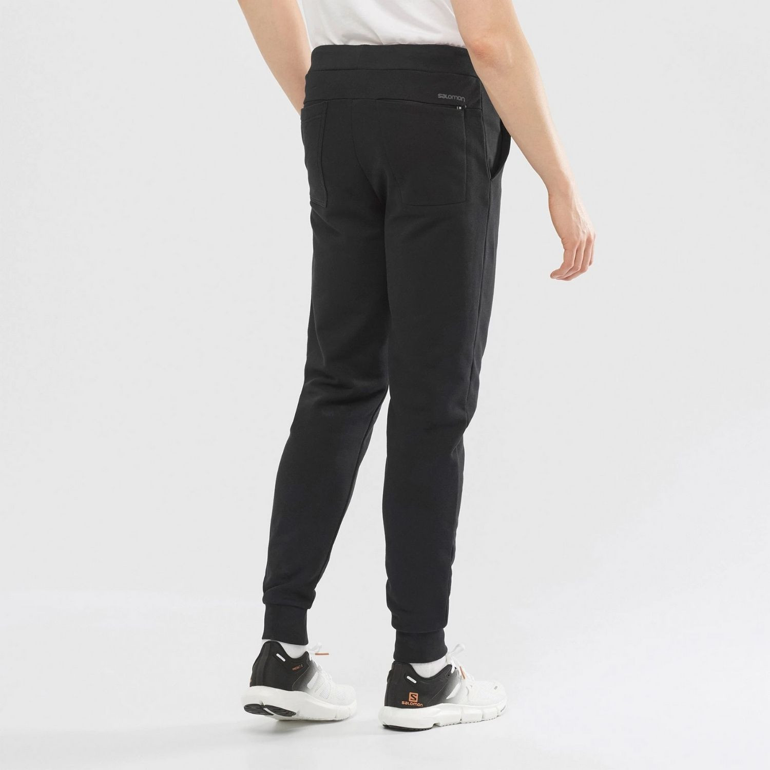 Tepláky SALOMON Outlife Track Pant Black - Tepláky - 2