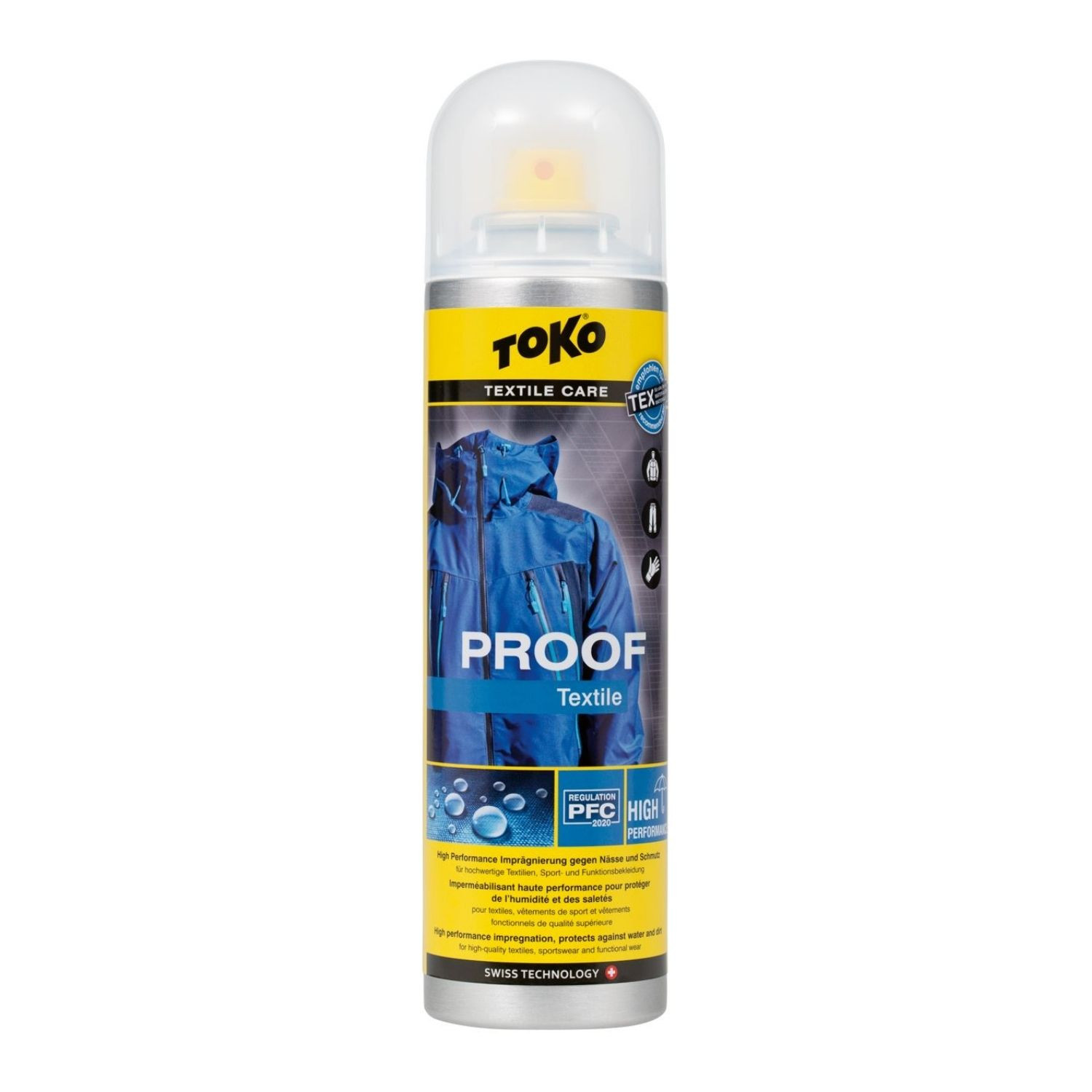 Impregnačný prostriedok TOKO Textile Proof 250 ml - Impregnácia - 1