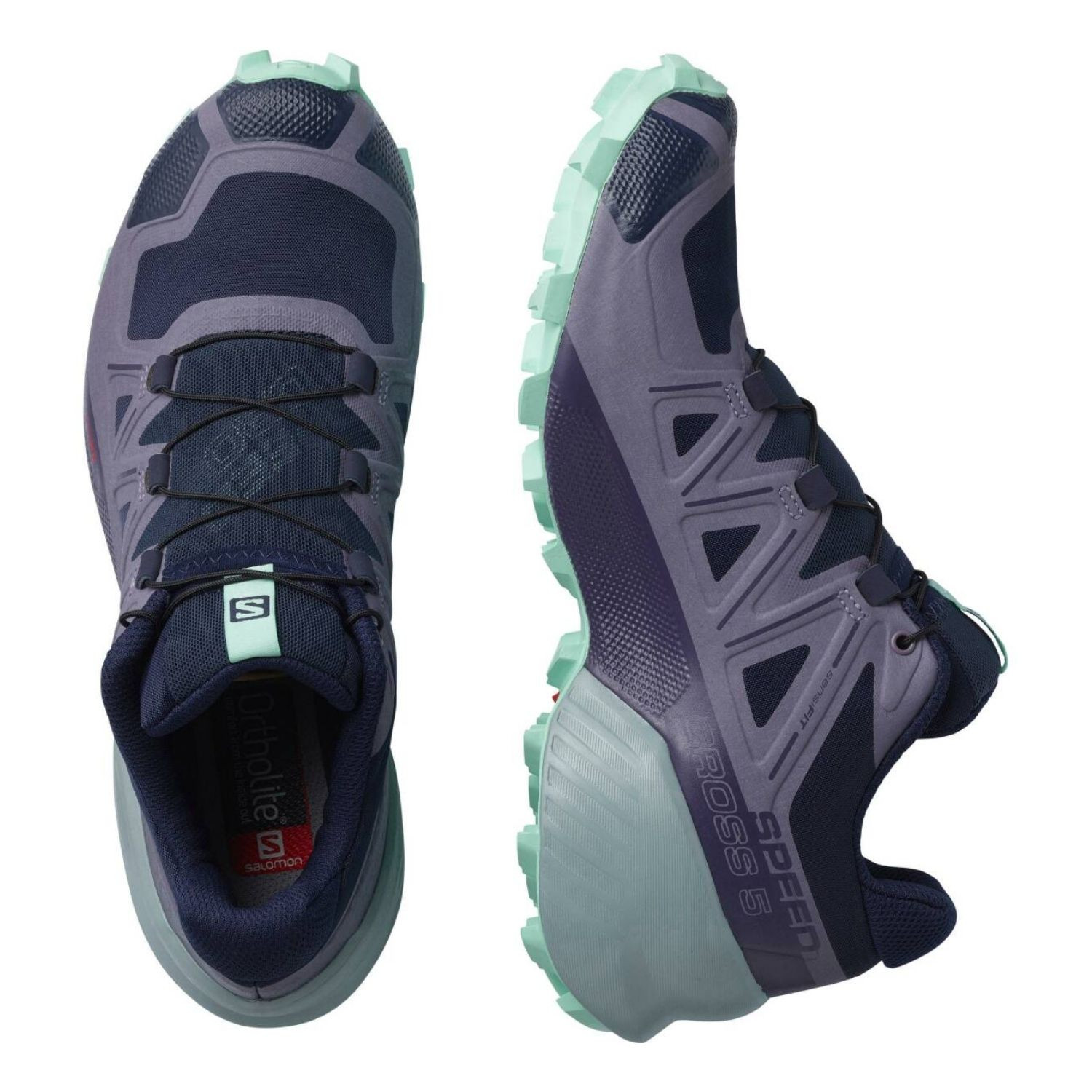 Obuv SALOMON Speedcross 5 W Eve Cadet - Športová obuv - 4