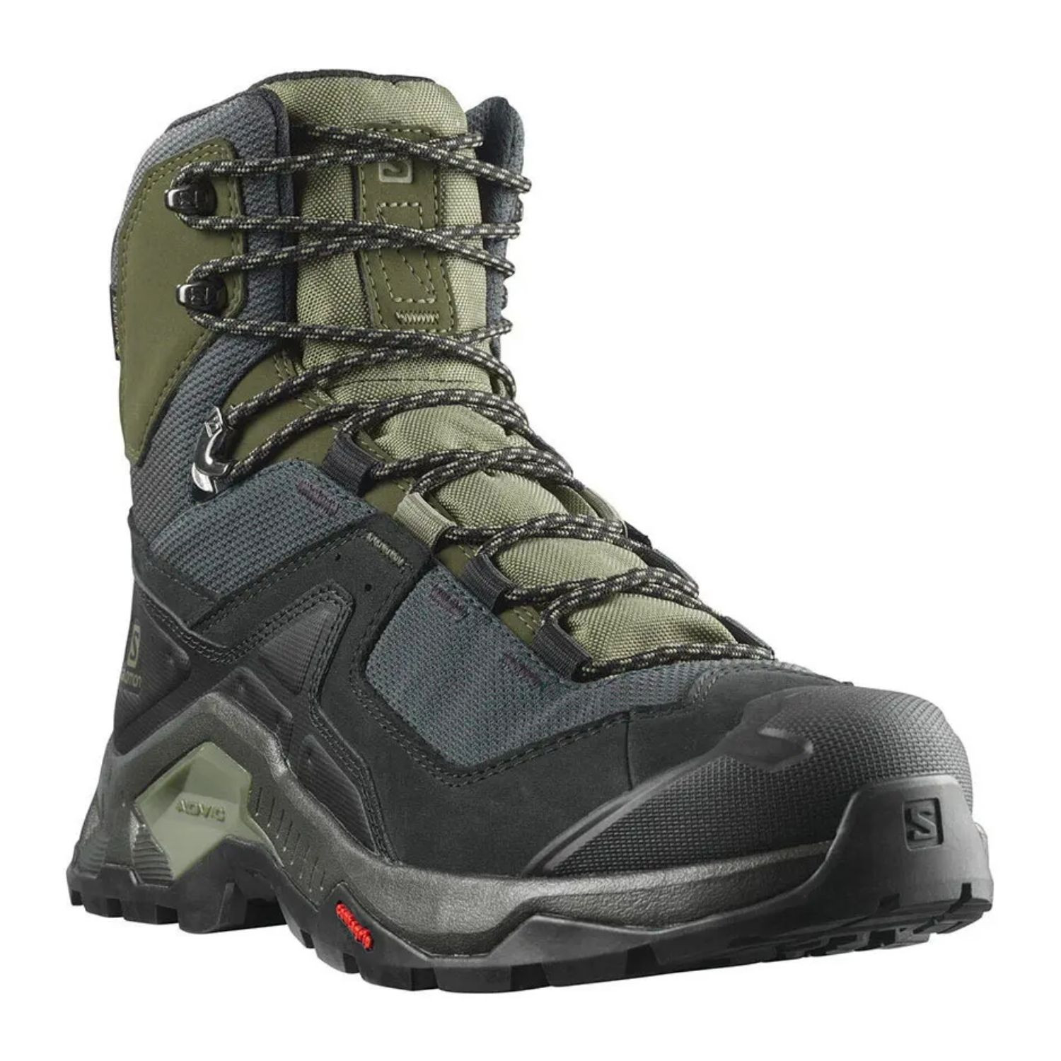 Turistická obuv SALOMON Quest Element GTX Black/Deep Lichten - Turistická obuv - 3