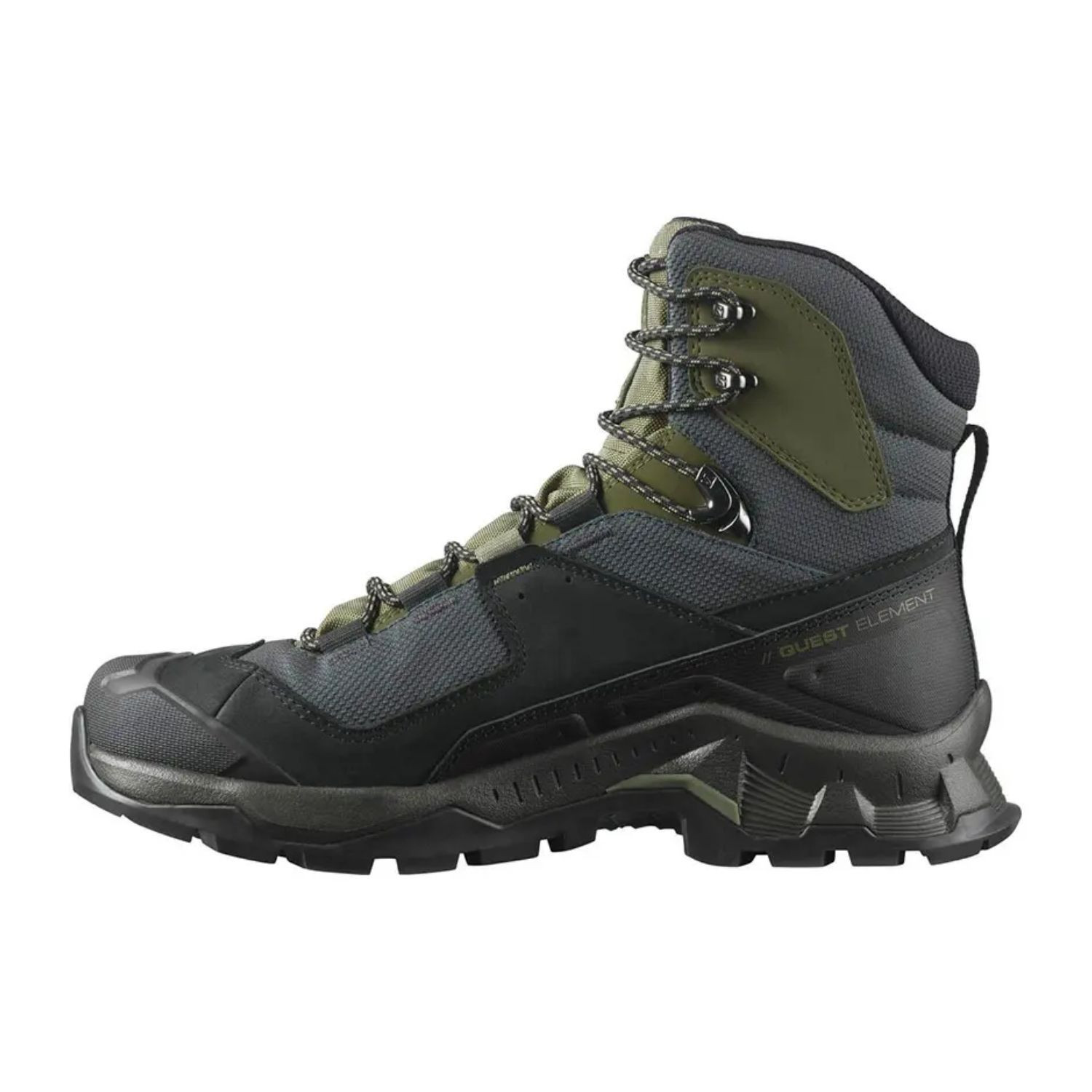 Turistická obuv SALOMON Quest Element GTX Black/Deep Lichten - Turistická obuv - 2