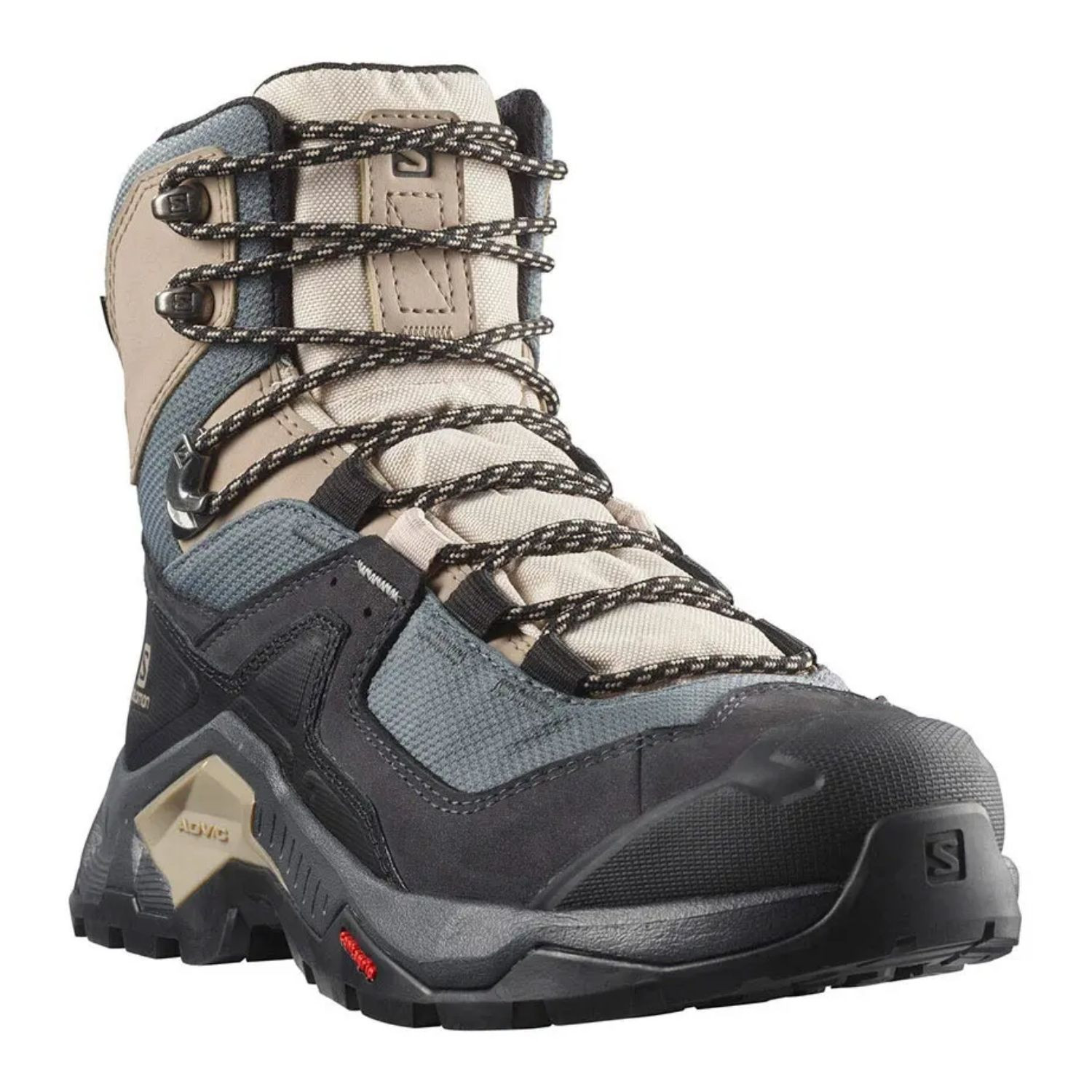 Turistická obuv SALOMON Quest Element GTX W Ebony/Rainy Day - Turistická obuv - 3