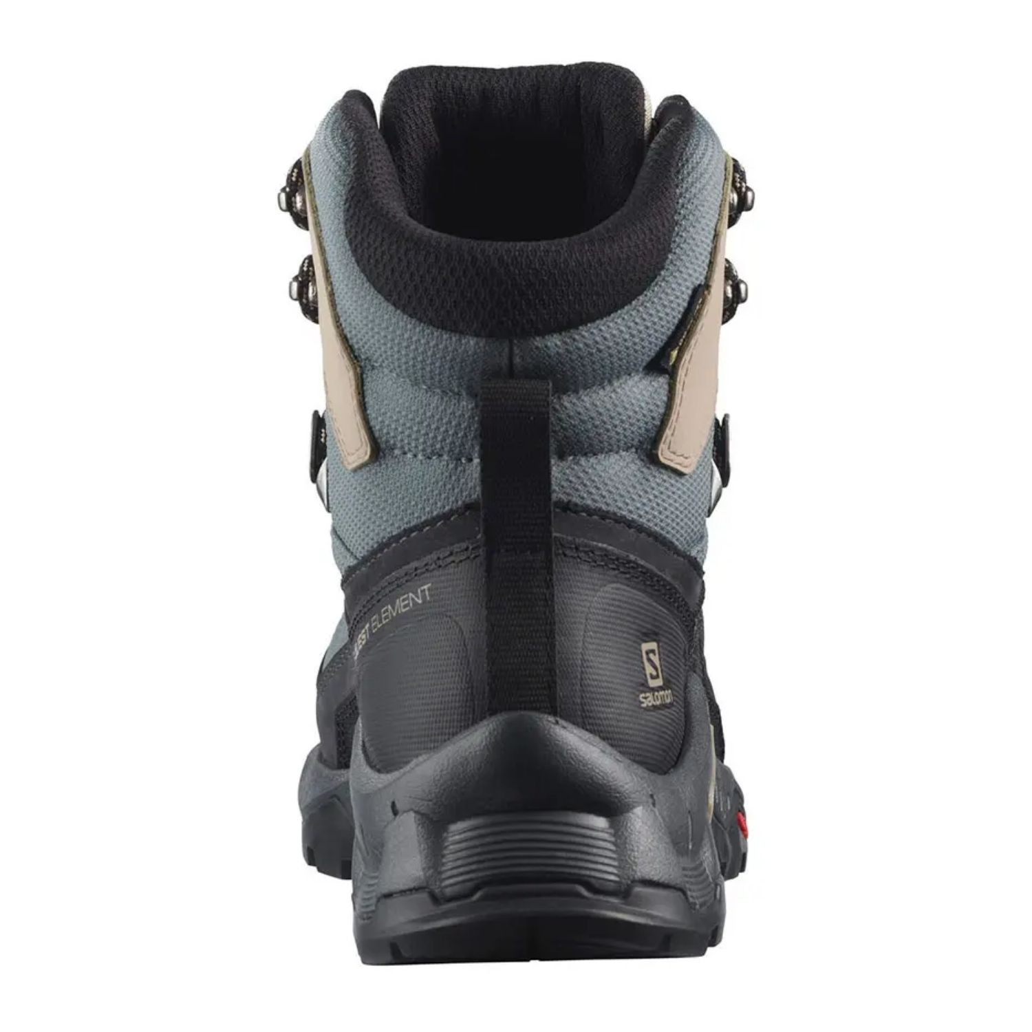 Turistická obuv SALOMON Quest Element GTX W Ebony/Rainy Day - Turistická obuv - 4
