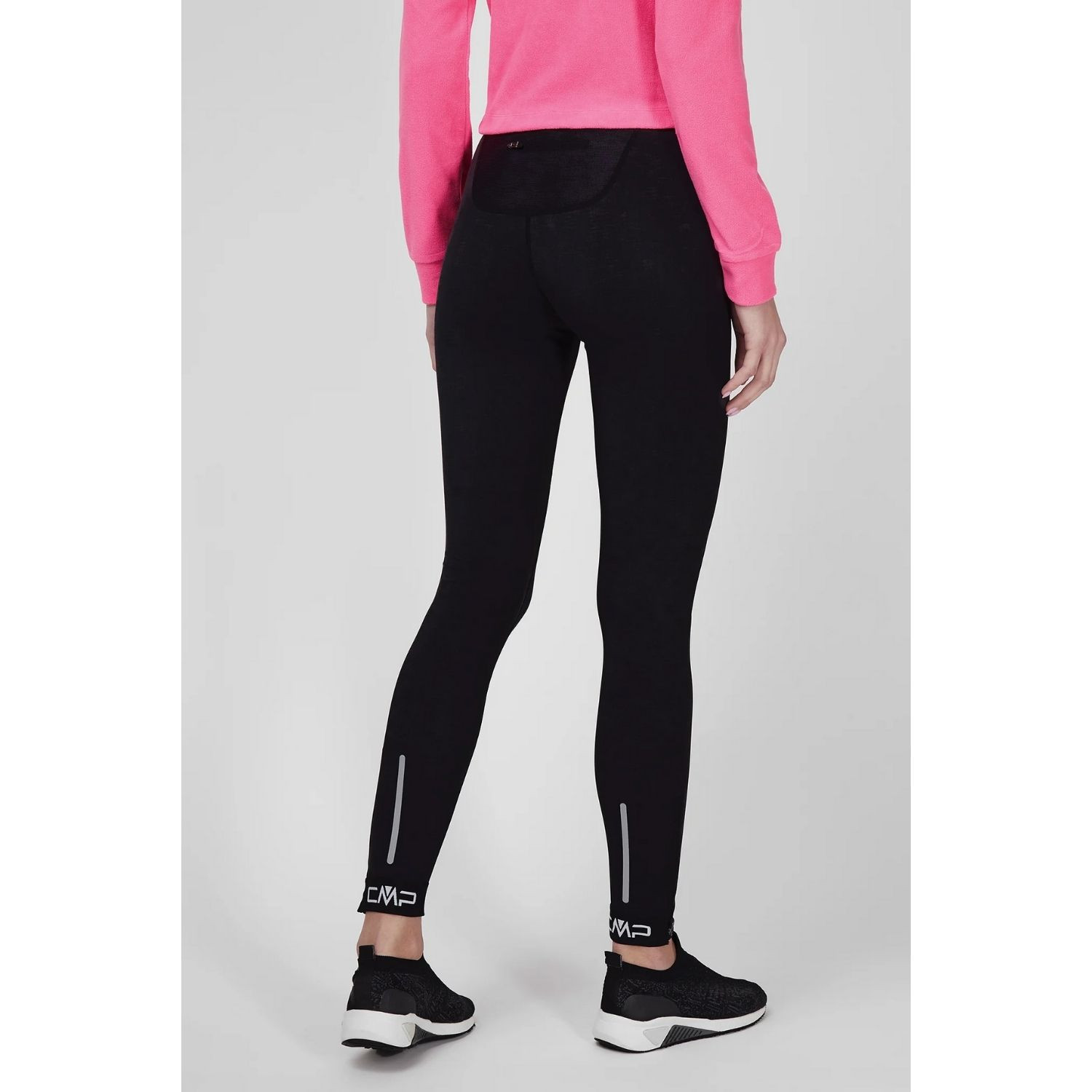Funkčné legíny CAMPAGNOLO Woman Black - Legíny - 4