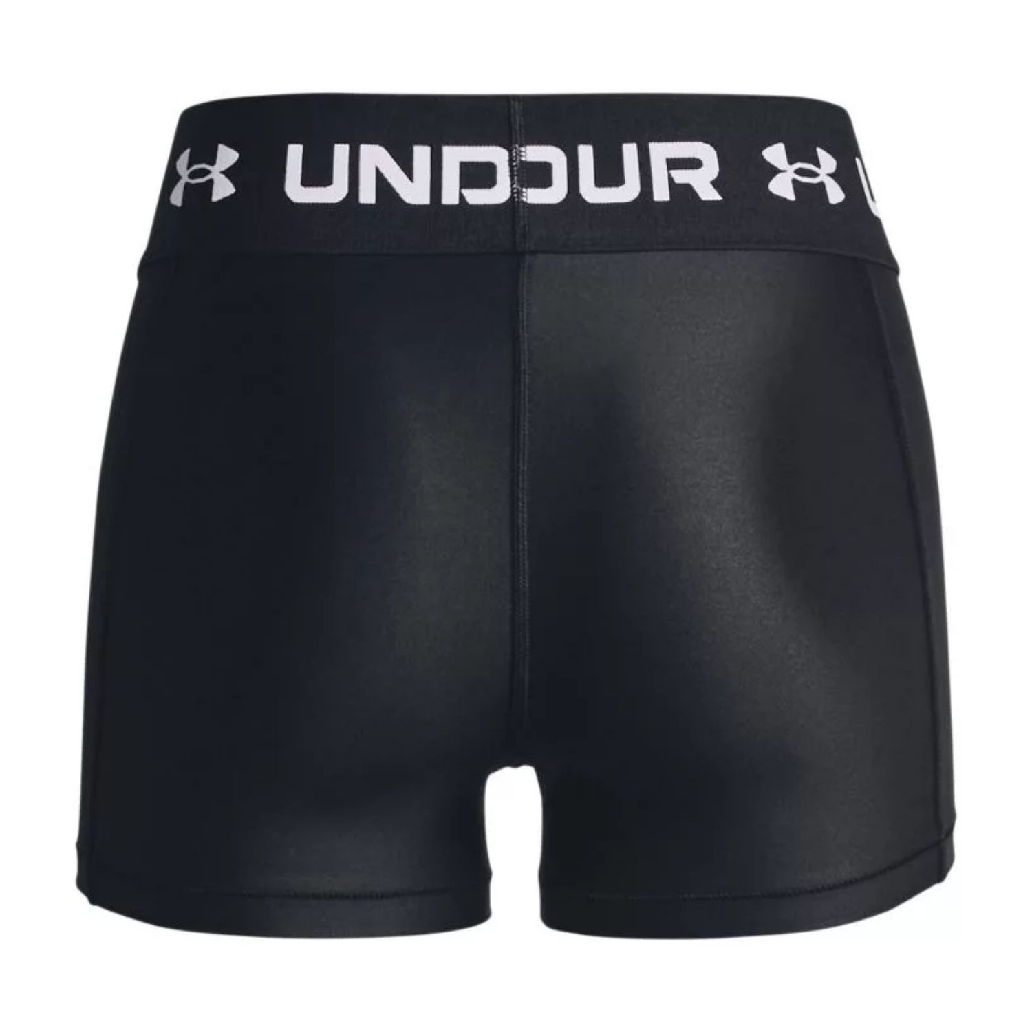 Šortky UNDER ARMOUR HeatGear® Armour Wordmark Waistband Black - Dámske kraťasy & šortky & sukne - 4