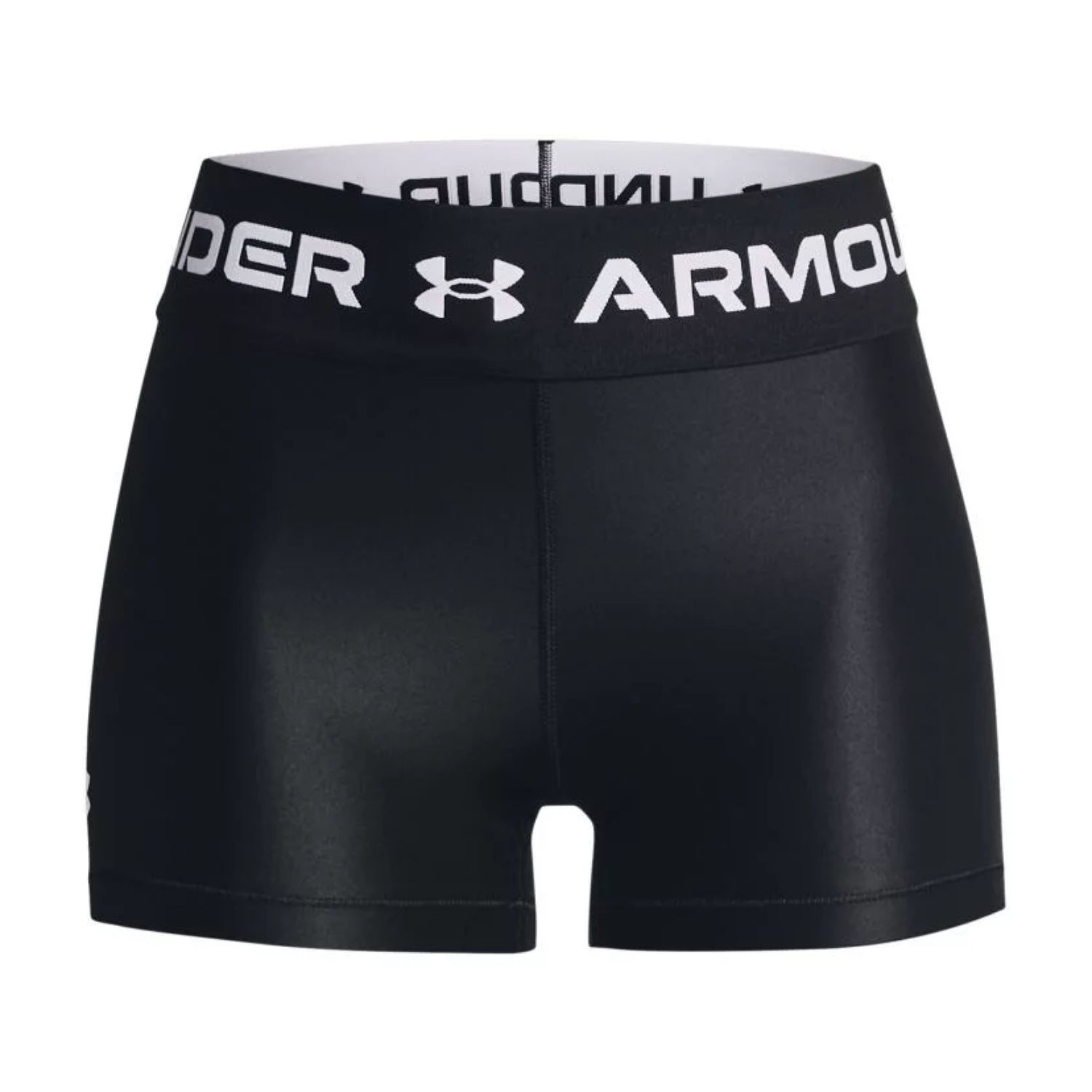 Šortky UNDER ARMOUR HeatGear® Armour Wordmark Waistband Black - Dámske kraťasy & šortky & sukne - 3