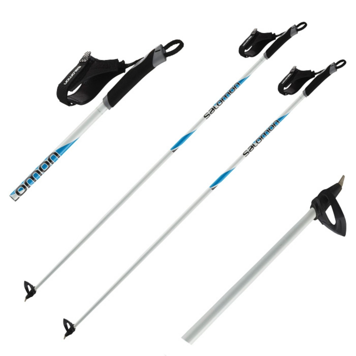 Bežecké palice SALOMON R 20 White - Pre dospelých - 1