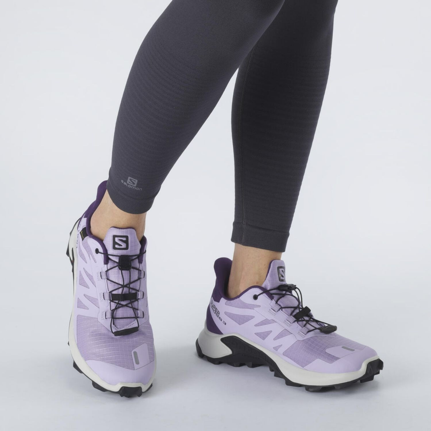 Topánky SALOMON Supercross 3 GTX W Lavender - Športová obuv - 6