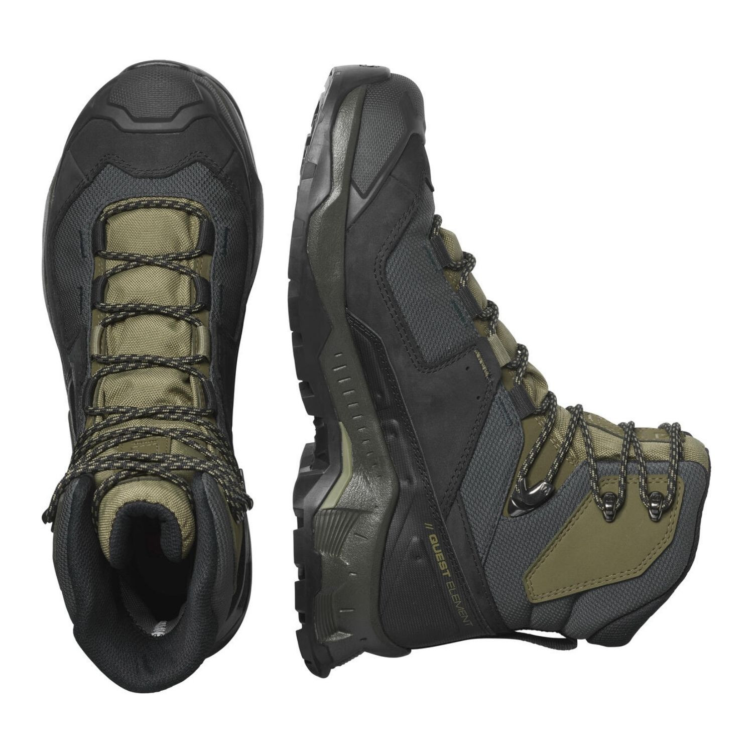 Turistická obuv SALOMON Quest Element GTX Black/Deep Lichten - Turistická obuv - 6