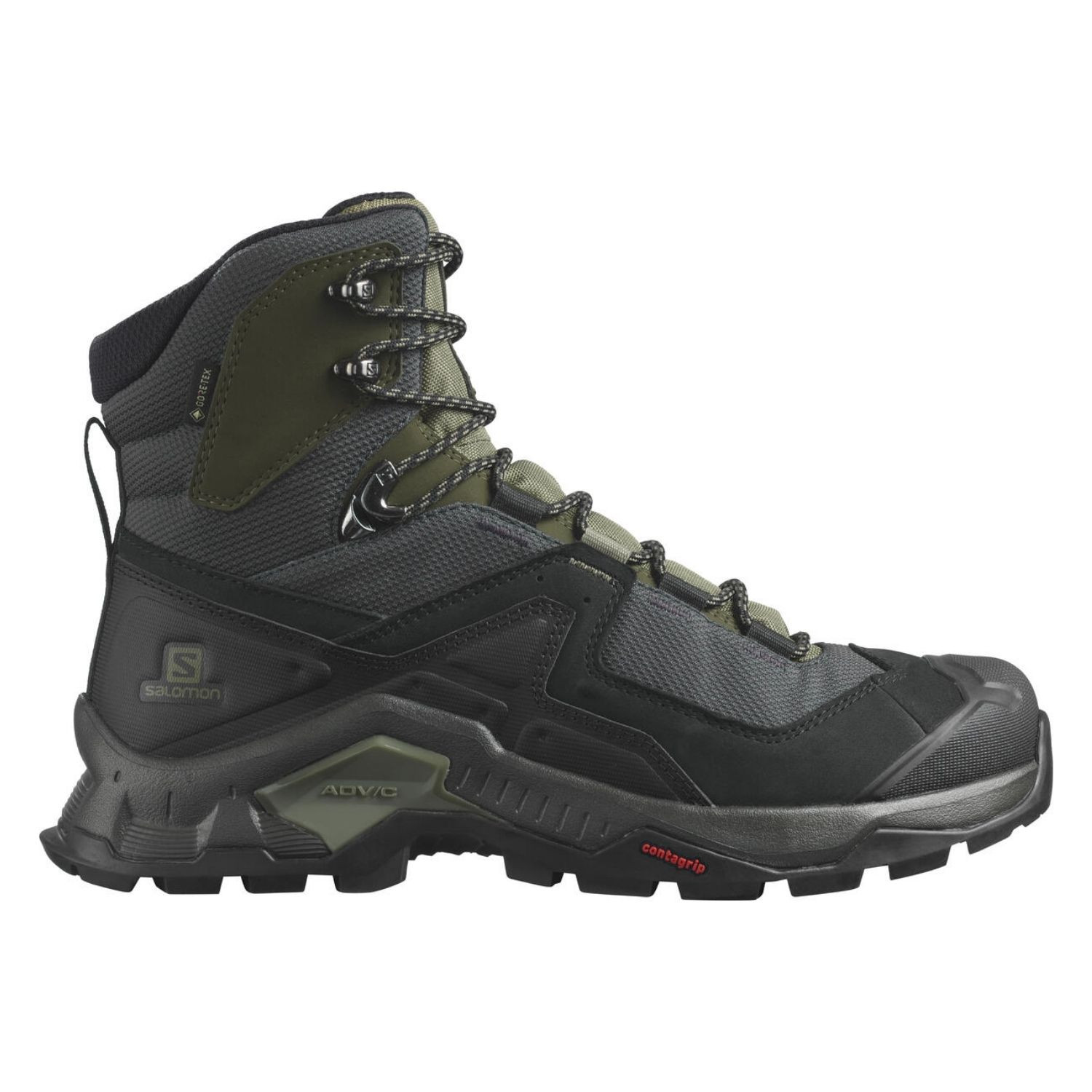 Turistická obuv SALOMON Quest Element GTX Black/Deep Lichten - Turistická obuv - 1
