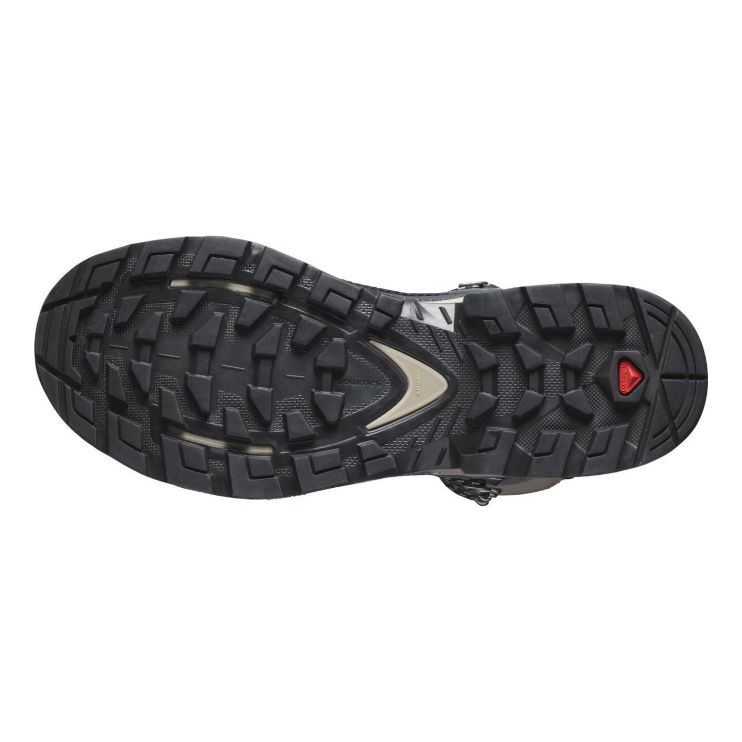 Turistická obuv SALOMON Quest Element GTX W Ebony/Rainy Day - Turistická obuv - 6