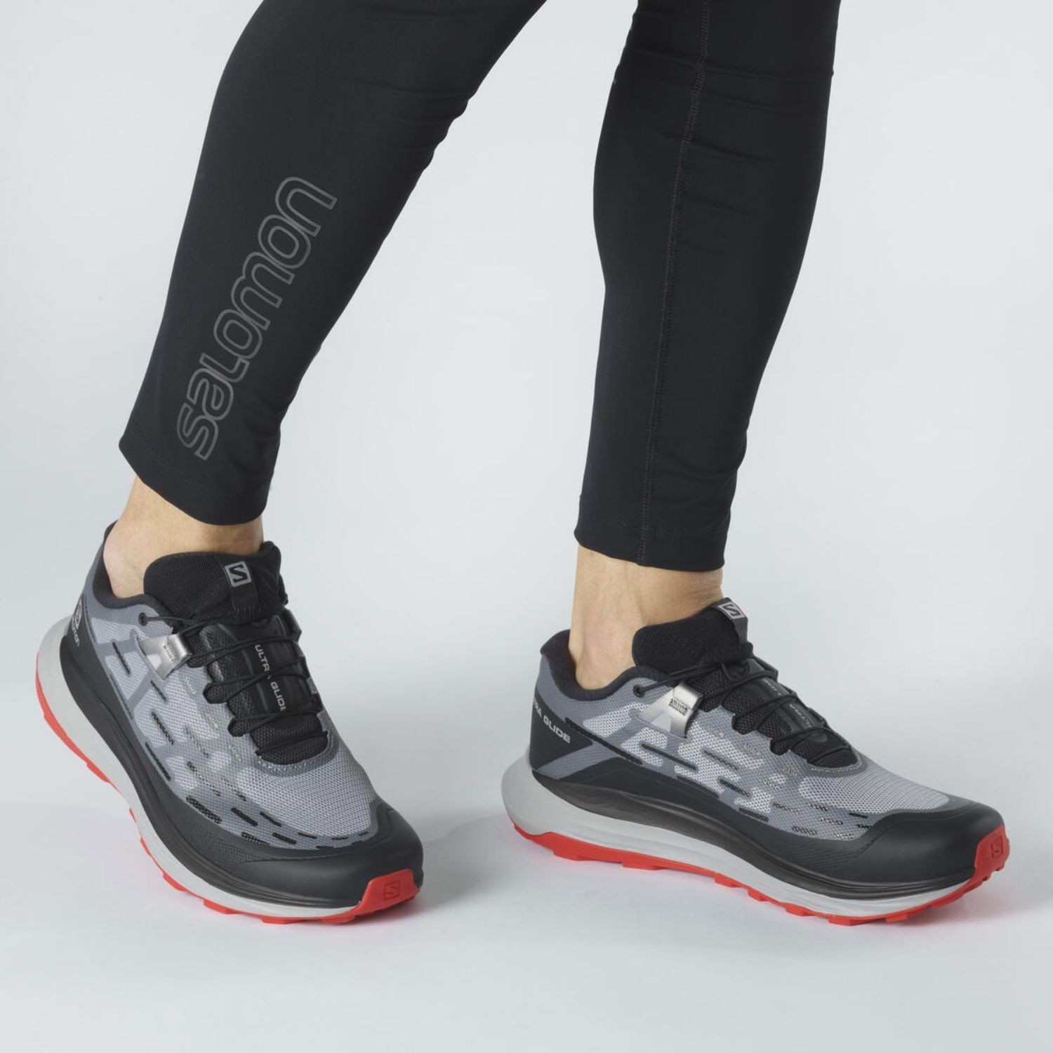 Obuv SALOMON Ultra Glide Black/Goji Berry - Športová obuv - 6