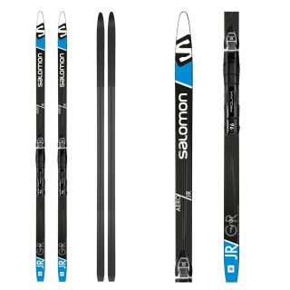Běžecký set SALOMON Aero Grip Jr s vázáním NNN