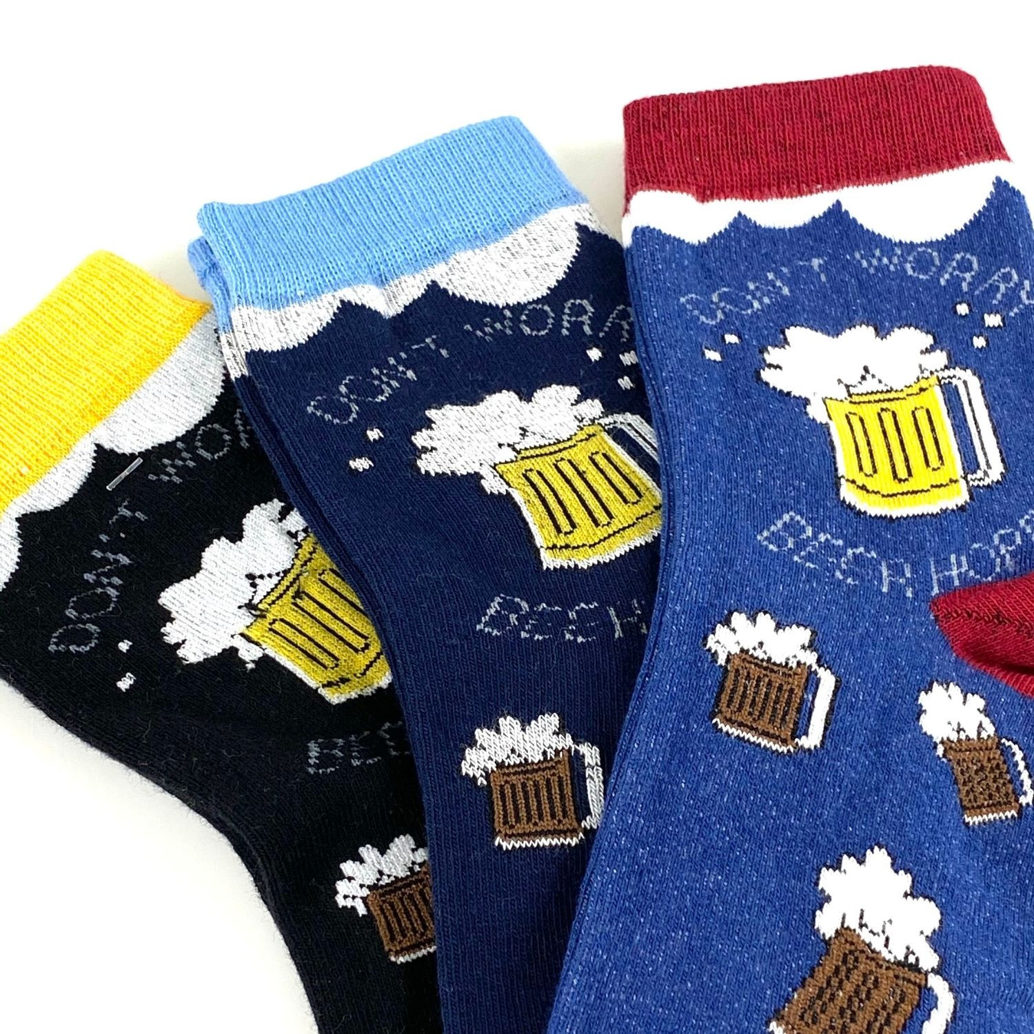 Ponožky Happy Day Socks Viacfarebné, 3-Pack - Ponožky - stredné - 2