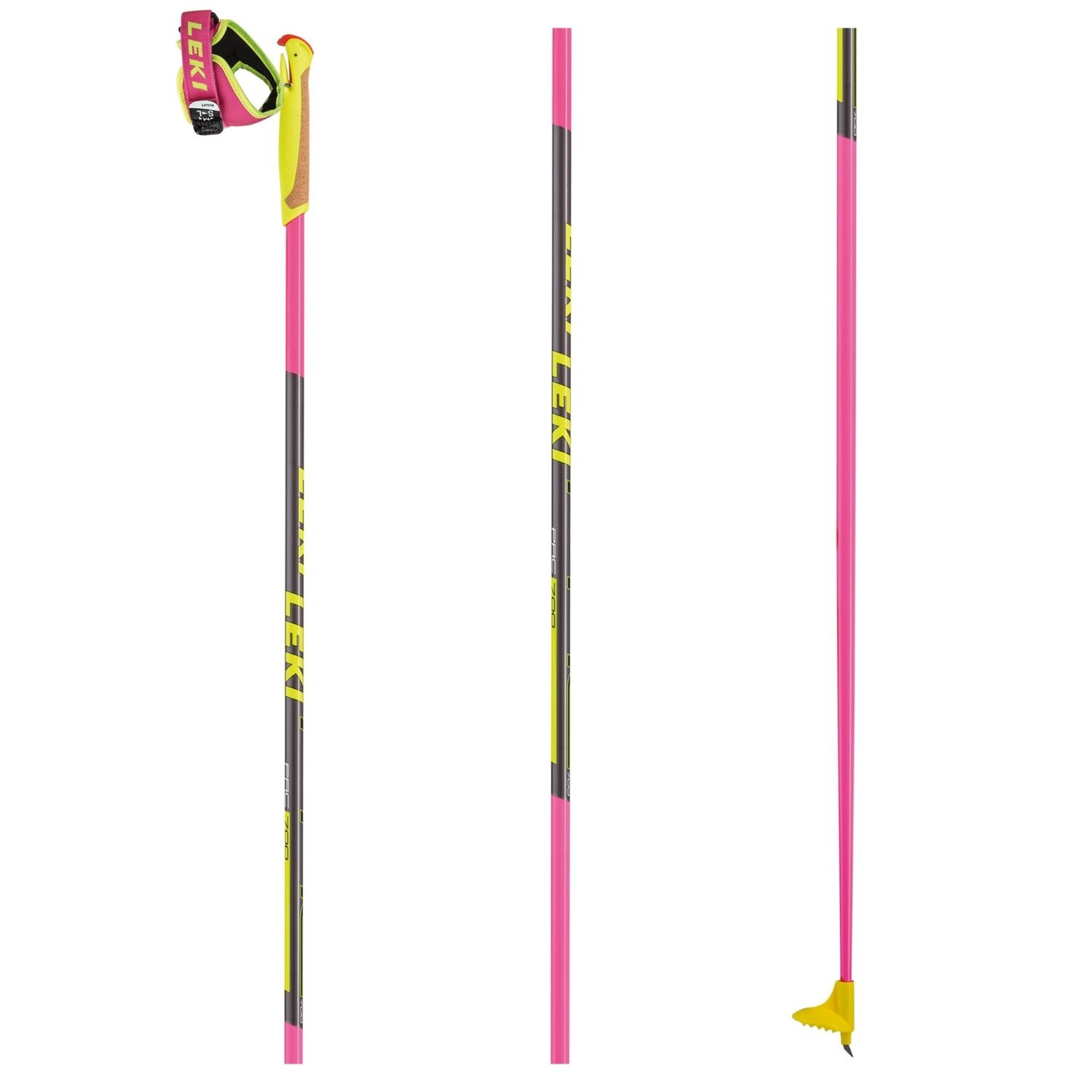 Karbónové bežecké palice LEKI PRC 700 Pink - Pre dospelých - 1
