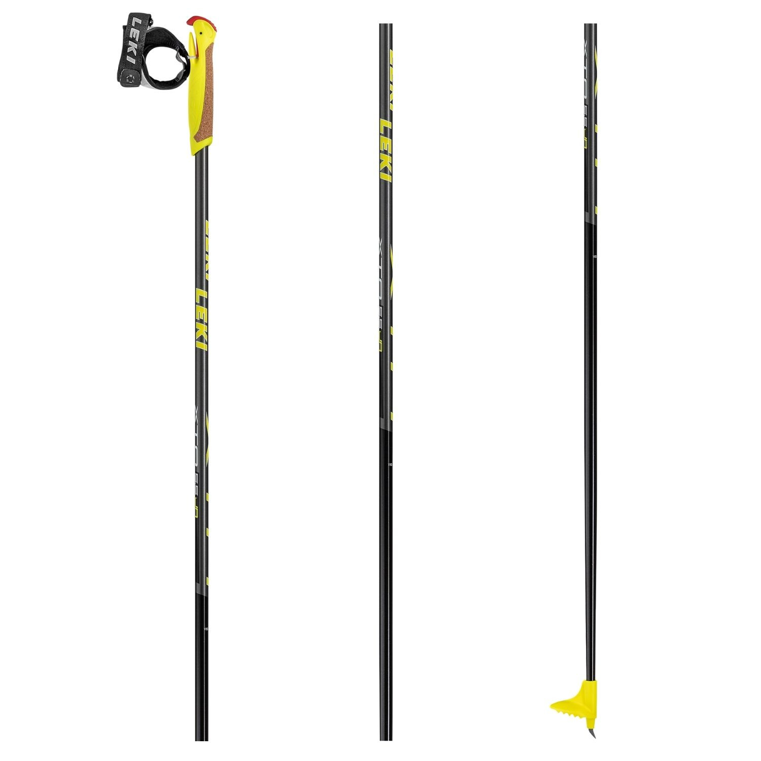 Bežecké palice LEKI XTA 5.5 Junior Black - Pre deti - 1
