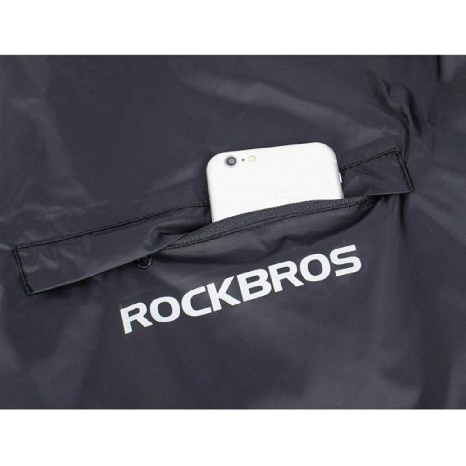 Zbaliteľná bunda Rockbros Black - Bundy & Vesty - 14