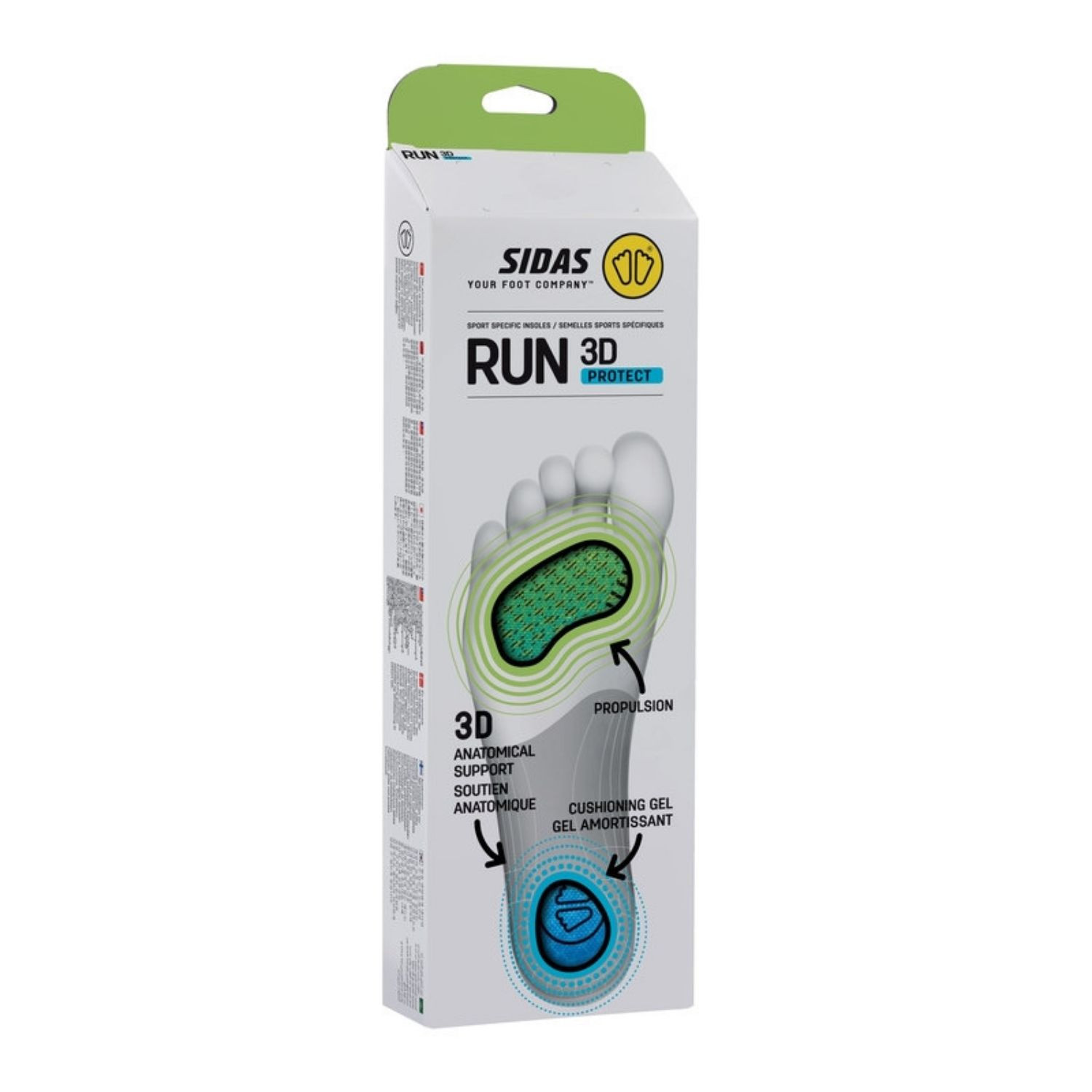 Vložky SIDAS Run 3D Protect - Vložky do topánok - 4