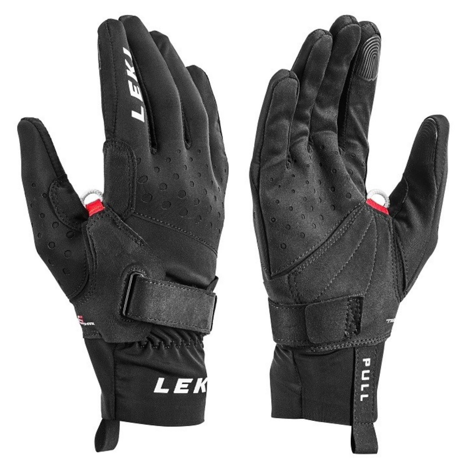 Rukavice LEKI Nordic Race Shark Black - Rukavice na bežky a skialp - 1