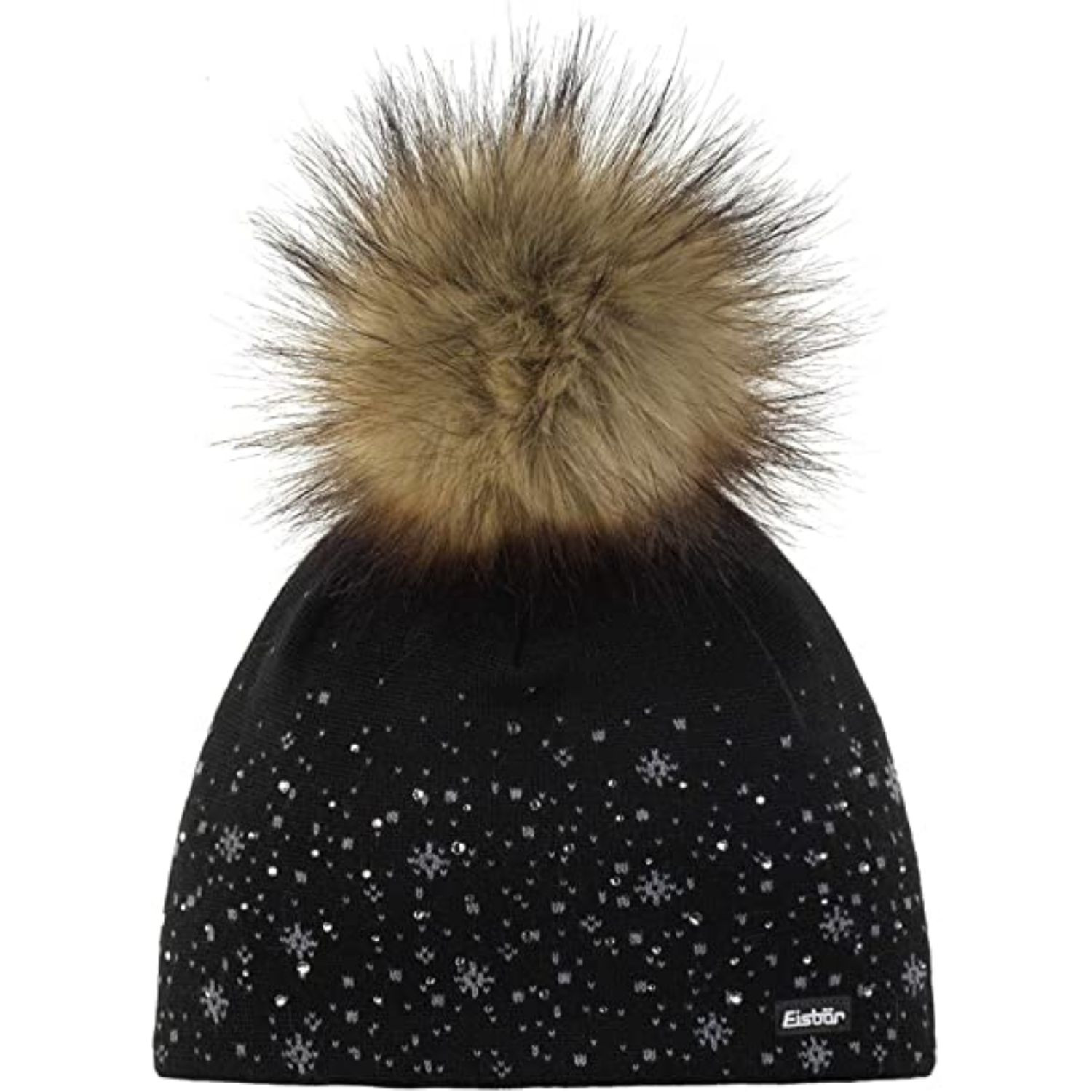 Zimná čiapka EISBÄR Rana Lux Crystal MÜ Black - Čiapky - 1