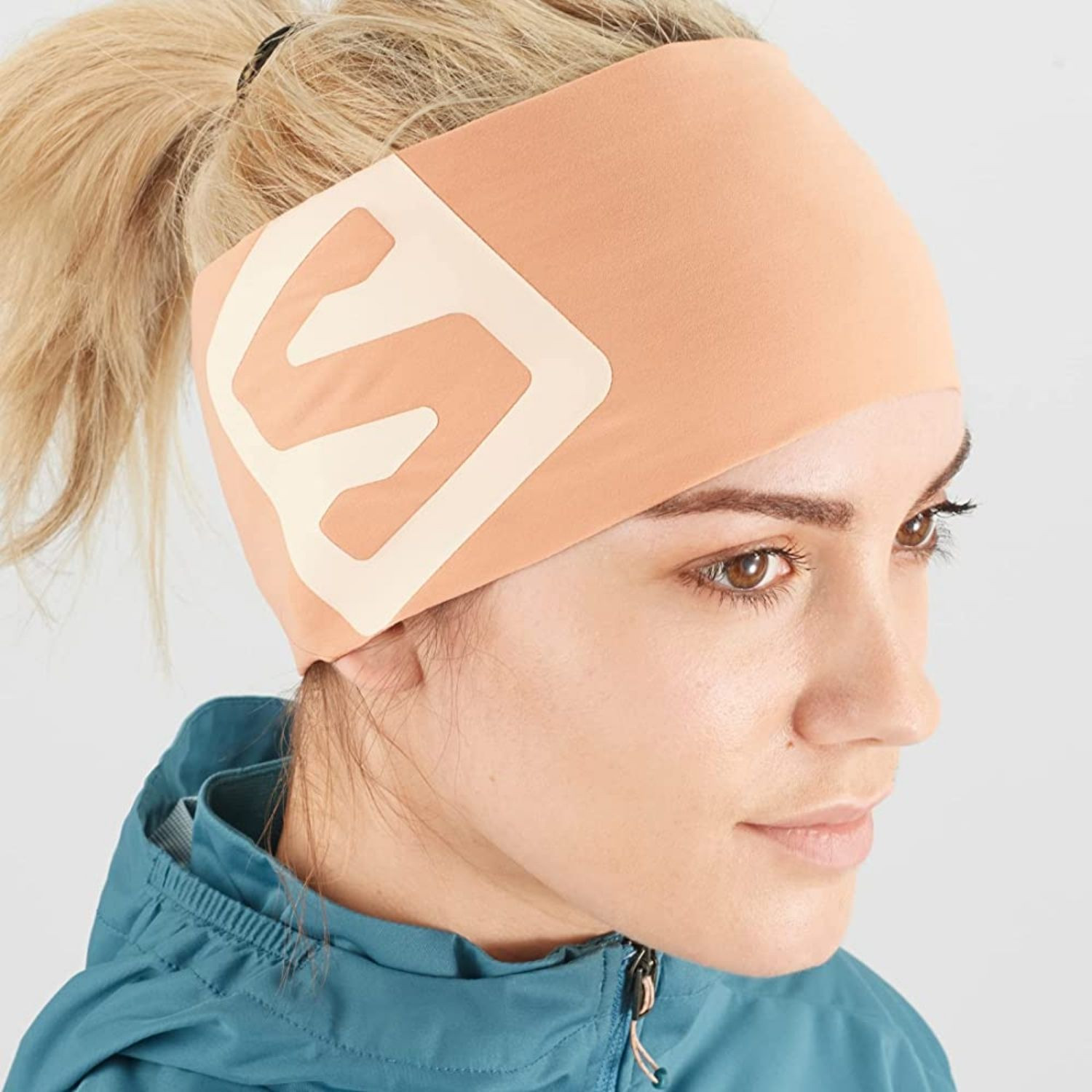 Čelenka SALOMON RS Pro Headband Sirocco/SHELL - Čelenky - 2