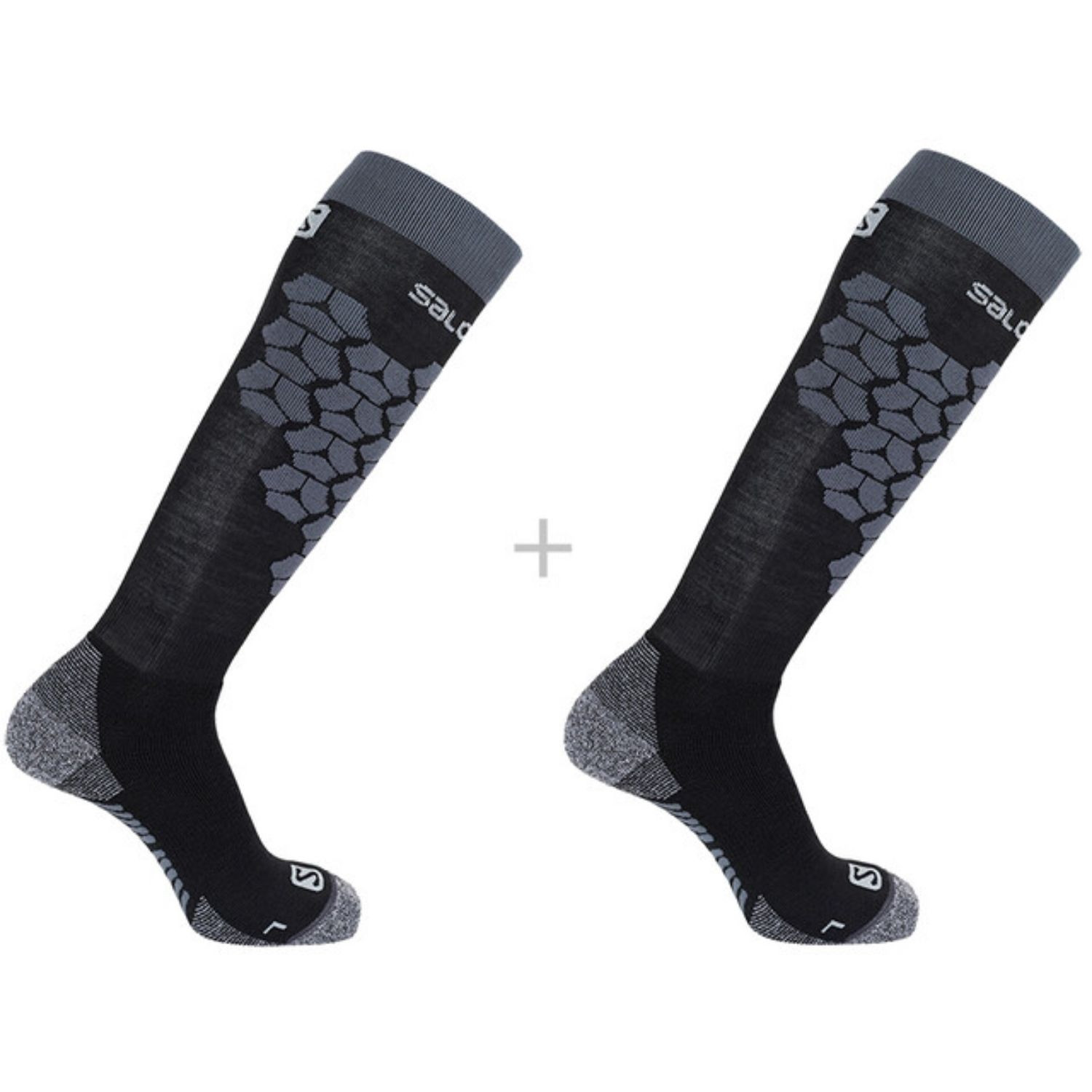 Lyžiarske ponožky SALOMON S/Access 2-Pack Merino - Podkolienky - 1