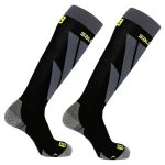 Lyžiarske ponožky SALOMON S/Access 2-Pack Merino Black